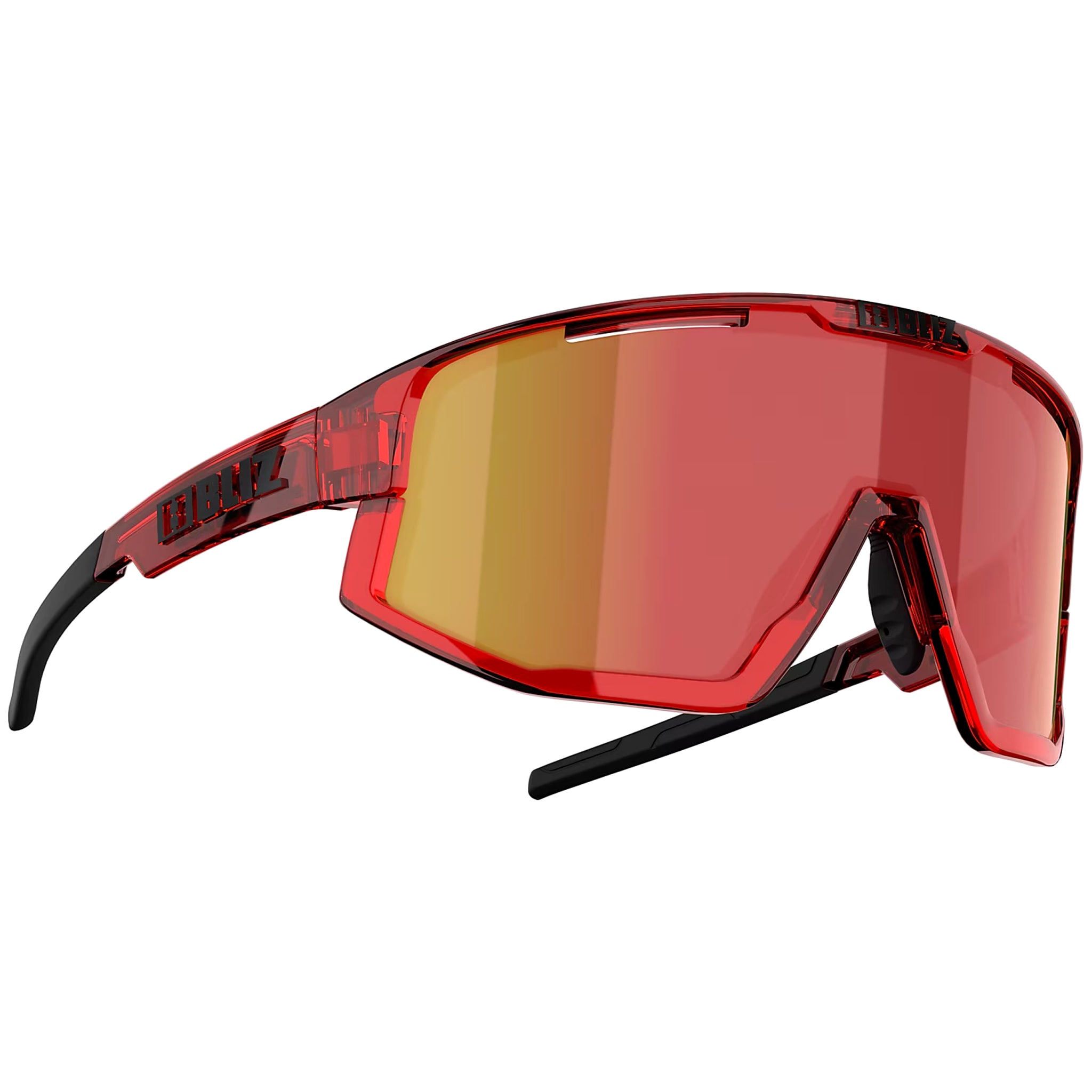 Bliz - Fusion Sonnenbrille - Transparent Red Brown Red