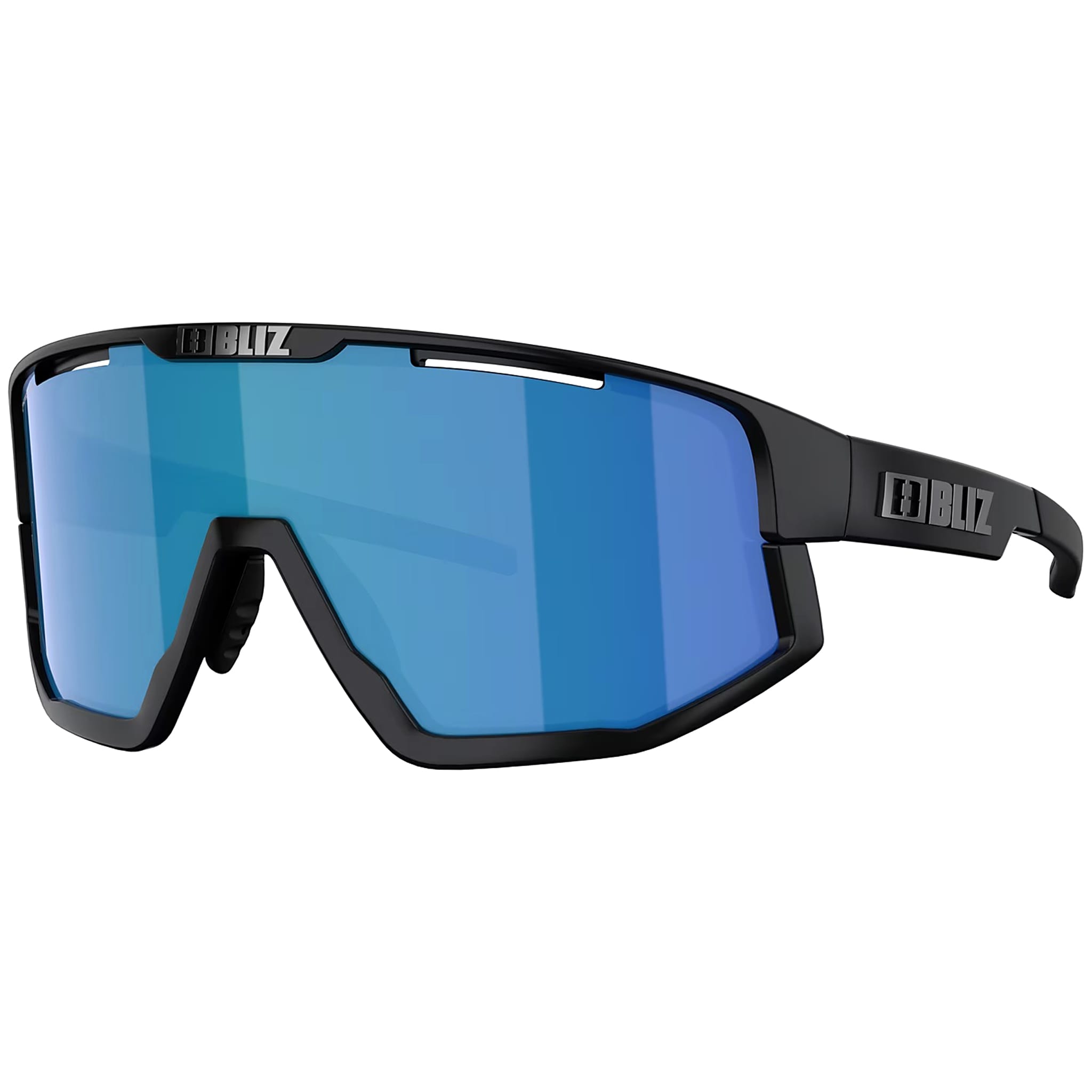 Bliz - Fusion Sonnenbrille - Matt Black Brown Blue