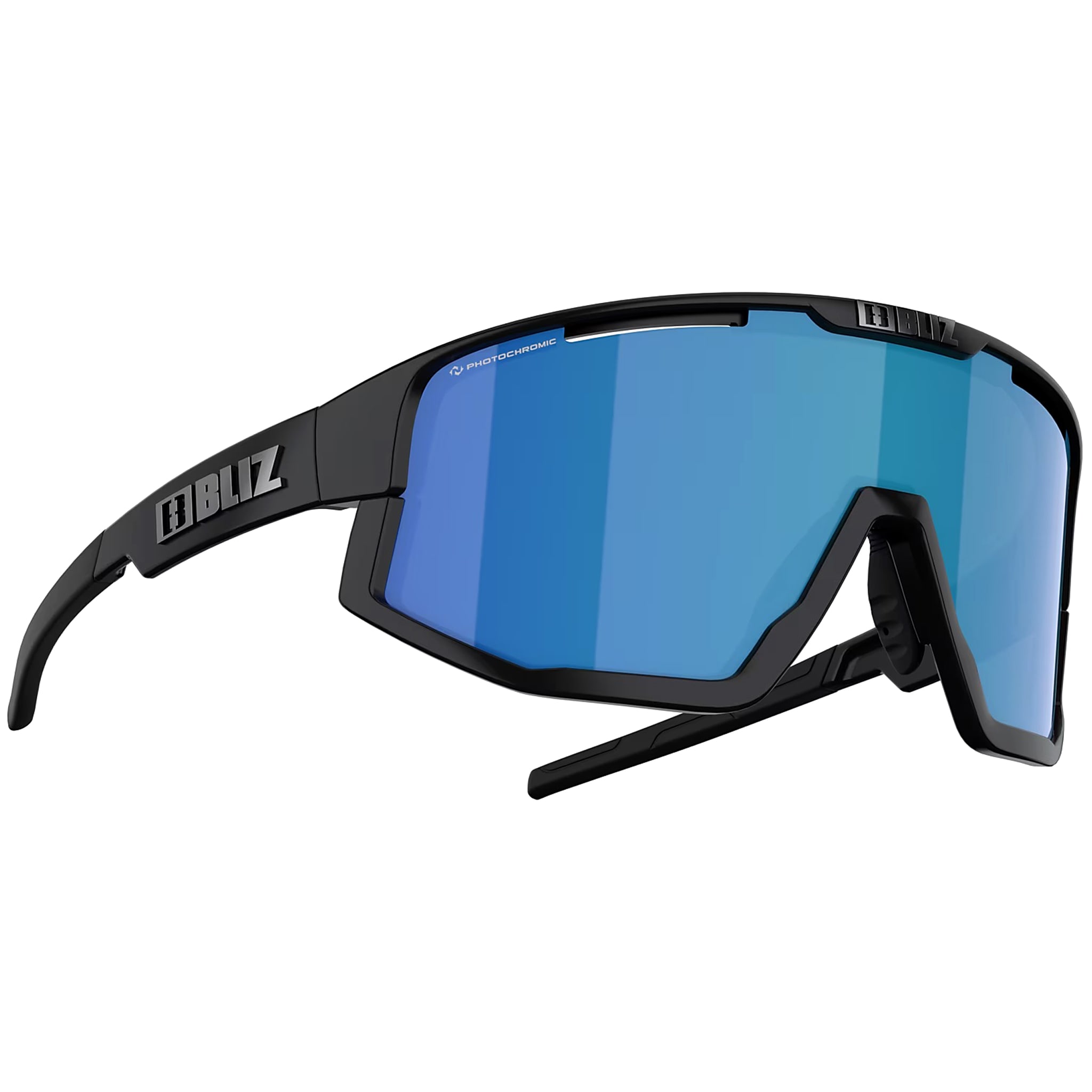 Bliz - Fusion Sonnenbrille - Matt Black Brown Blue