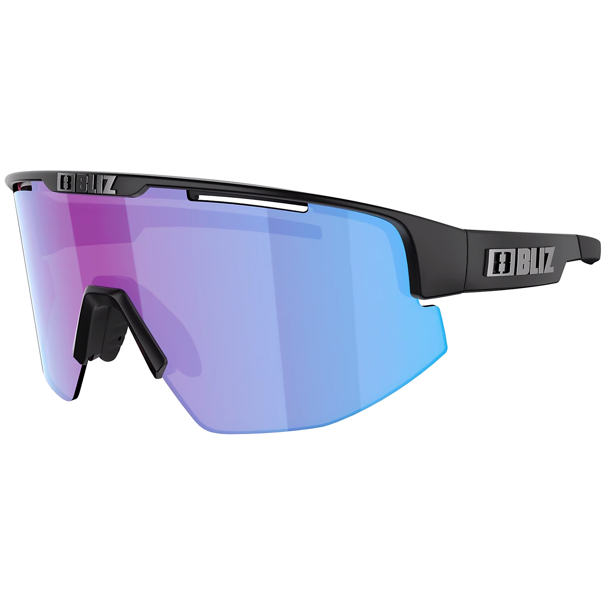 Bliz - Matrix Small Nano Optics - Sonnenbrille - Black/Rose Violet Blue