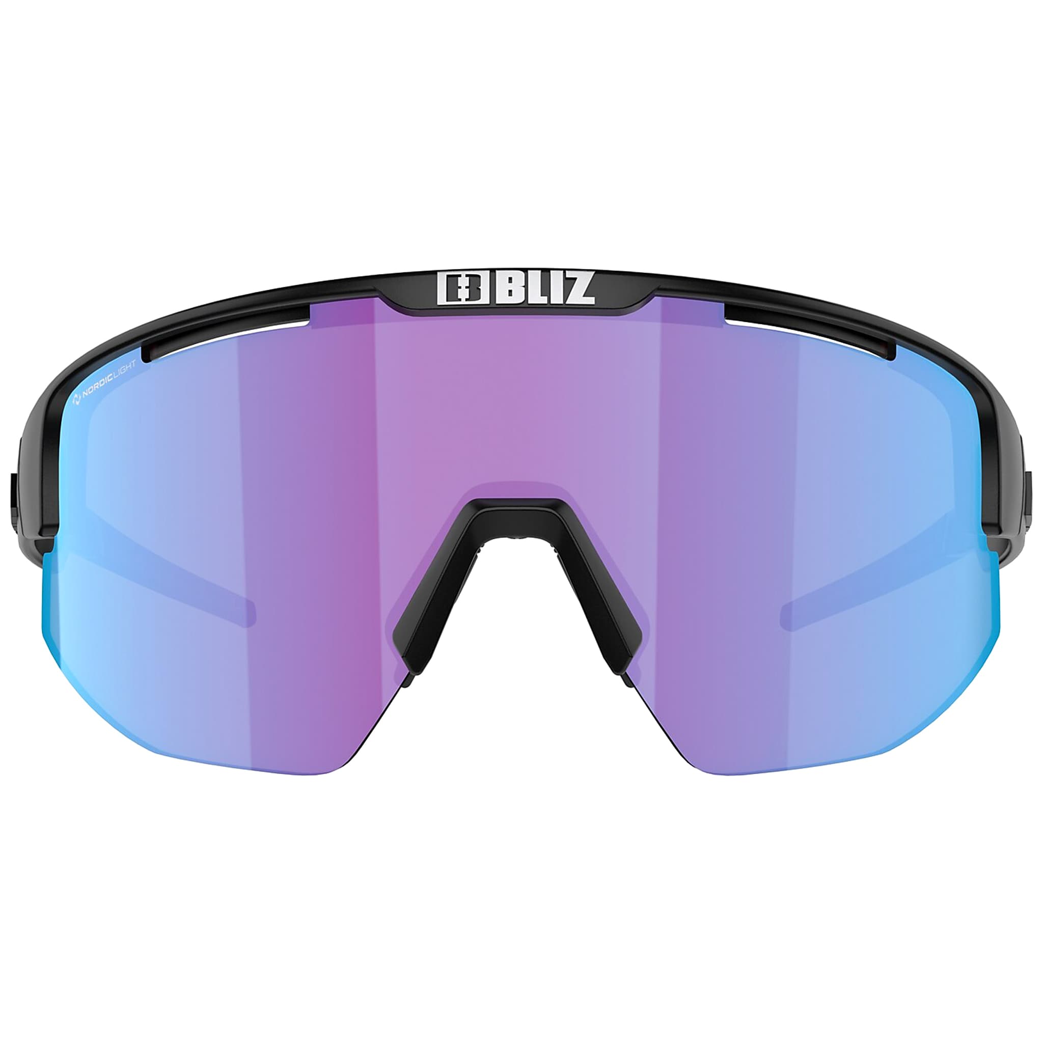 Bliz - Matrix Small Nano Optics - Sonnenbrille - Black/Rose Violet Blue