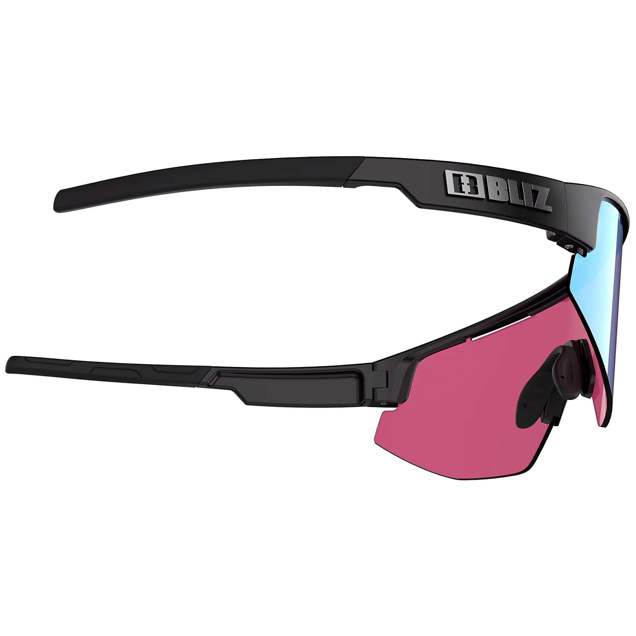 Bliz - Matrix Small Nano Optics - Sonnenbrille - Black/Rose Violet Blue