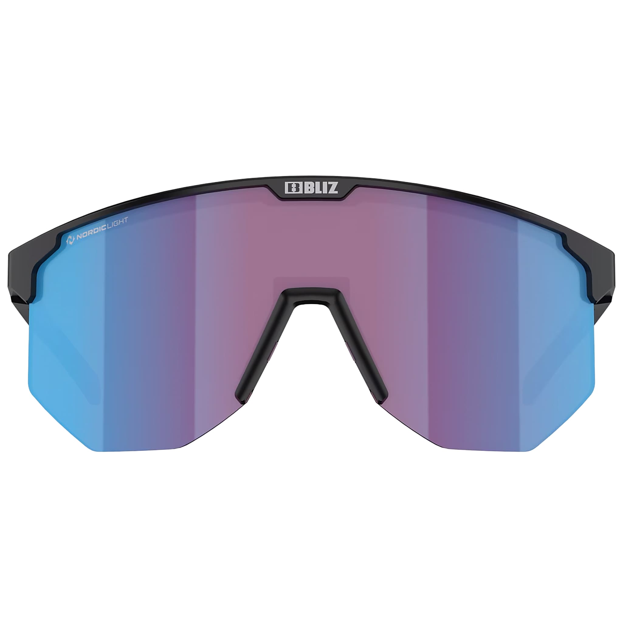 Bliz - Hero Sonnenbrille - Matt Black/Rose Violet Blue