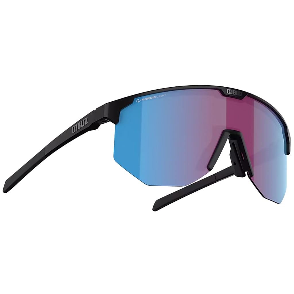 Bliz - Hero Sonnenbrille - Matt Black/Rose Violet Blue