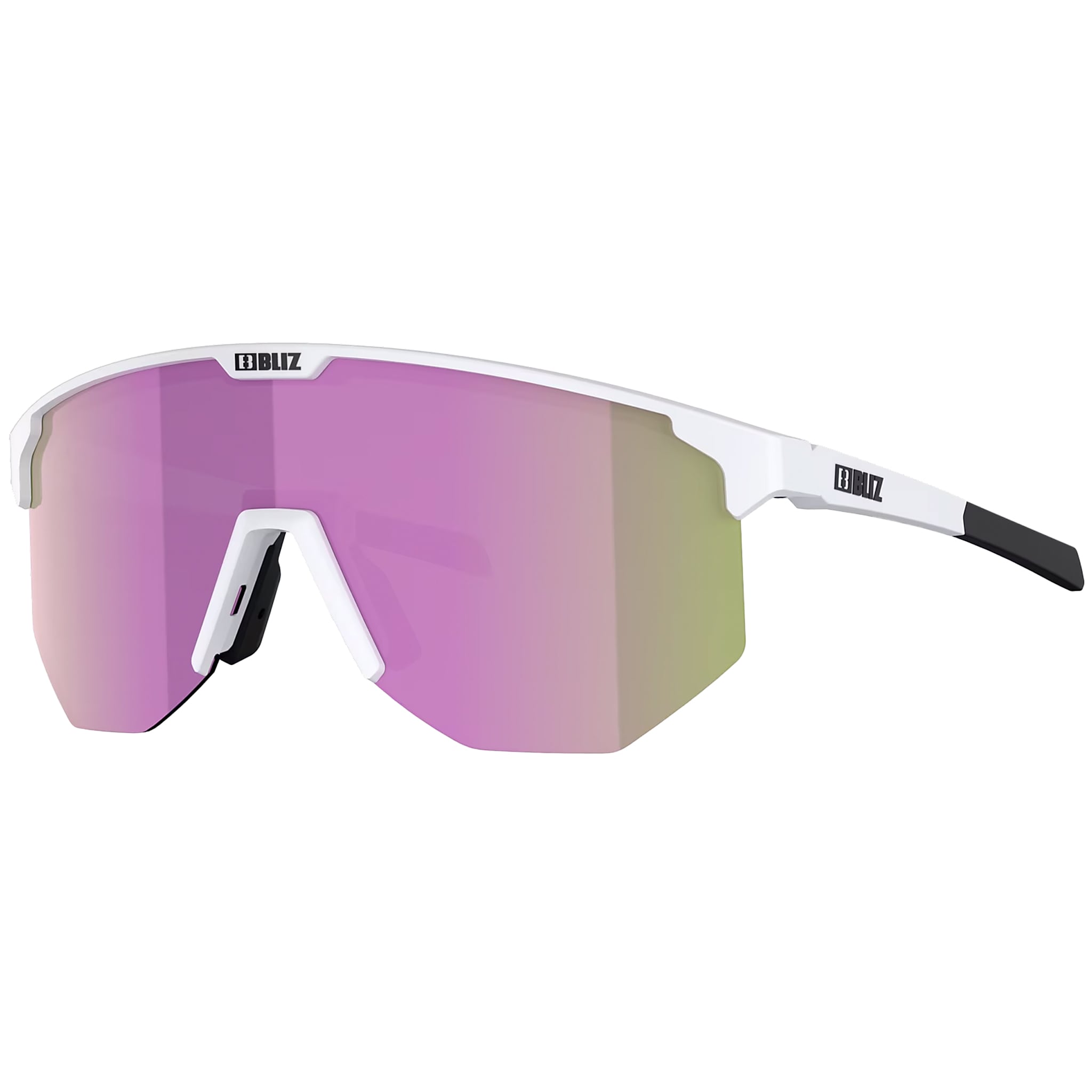 Bliz Hero - Sonnenbrille - Matt White/Brown Pink