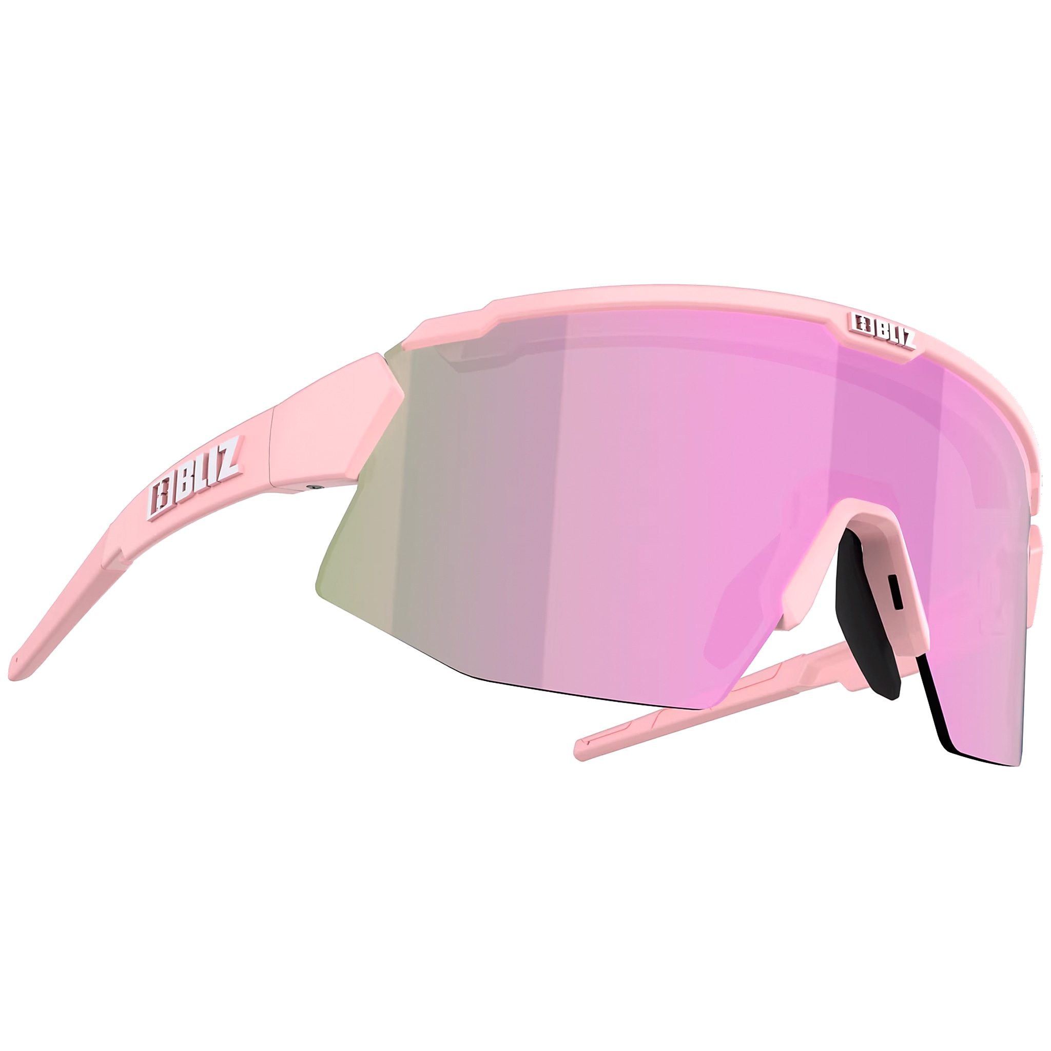 Bliz - Breeze Small Brille - Matt Powder Pink/Pink Brown Rose/Pink