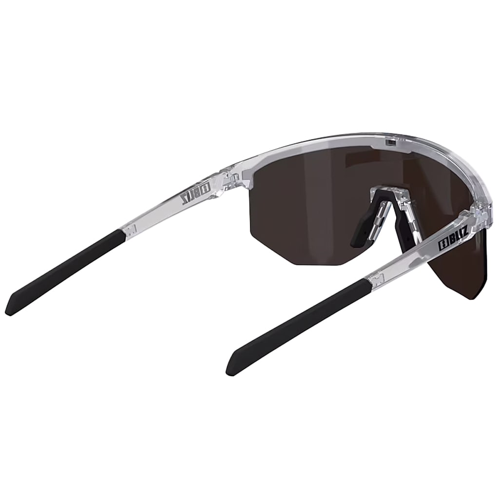 Bliz - Hero Sonnenbrille - Transparent White/Brown Blue