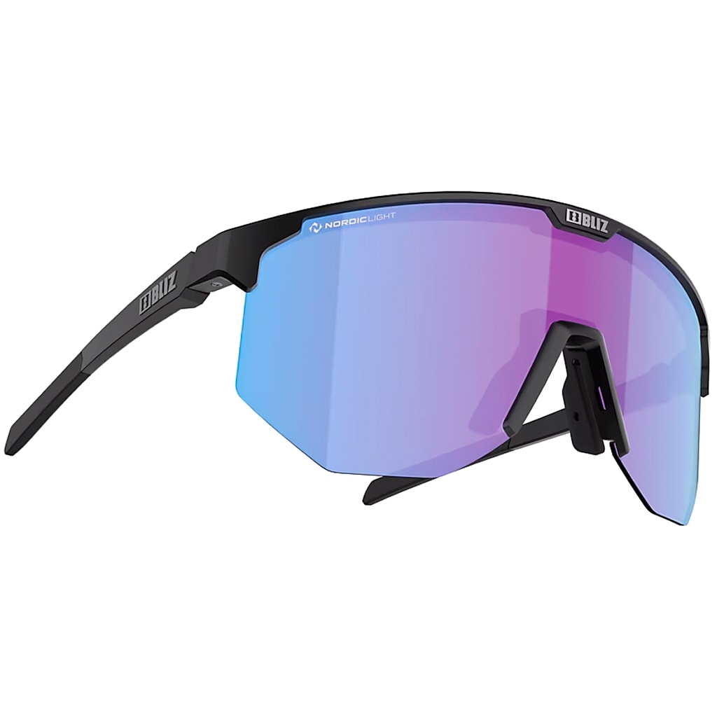 Bliz - Hero Small Sonnenbrille - Matt Black/Rose Violet Blue