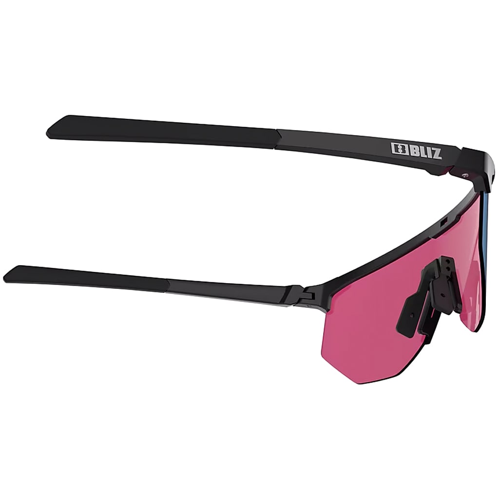 Bliz - Hero Small Sonnenbrille - Matt Black/Rose Violet Blue