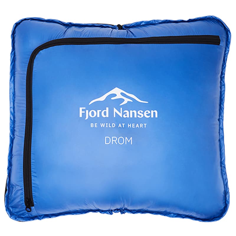 Fjord Nansen - Drom - Steppdecke mit Schlafsackfunktion 590 g - Blue