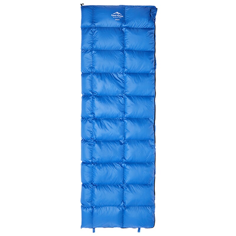 Fjord Nansen - Drom - Steppdecke mit Schlafsackfunktion 740 g - Blue