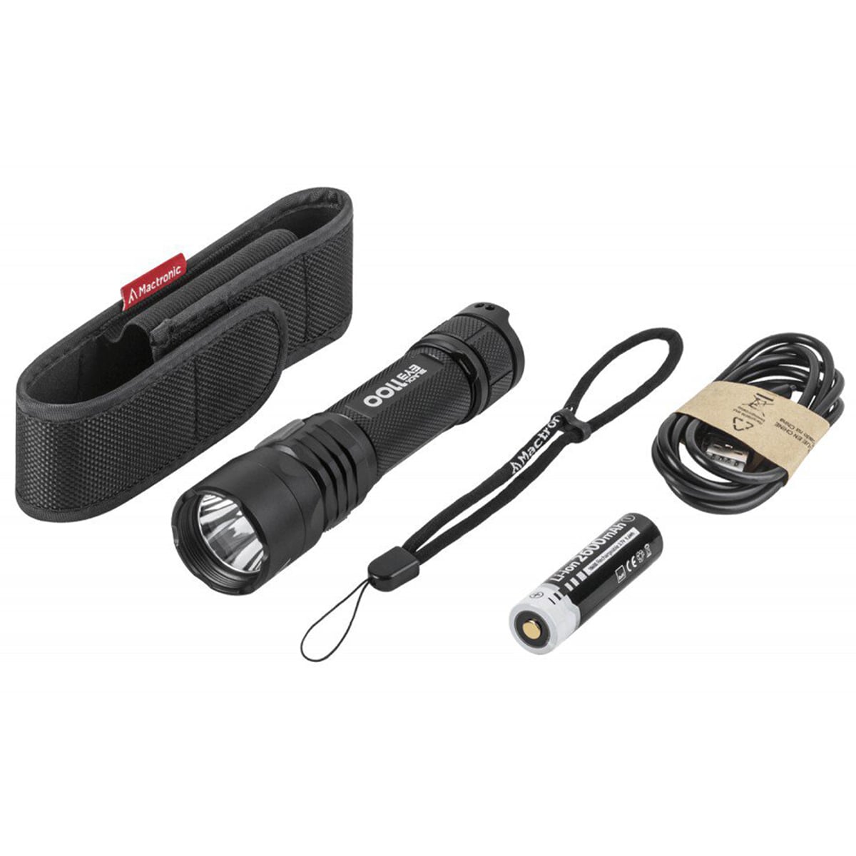 Mactronic - Black Eye - Taschenlampe - 1100 Lumen