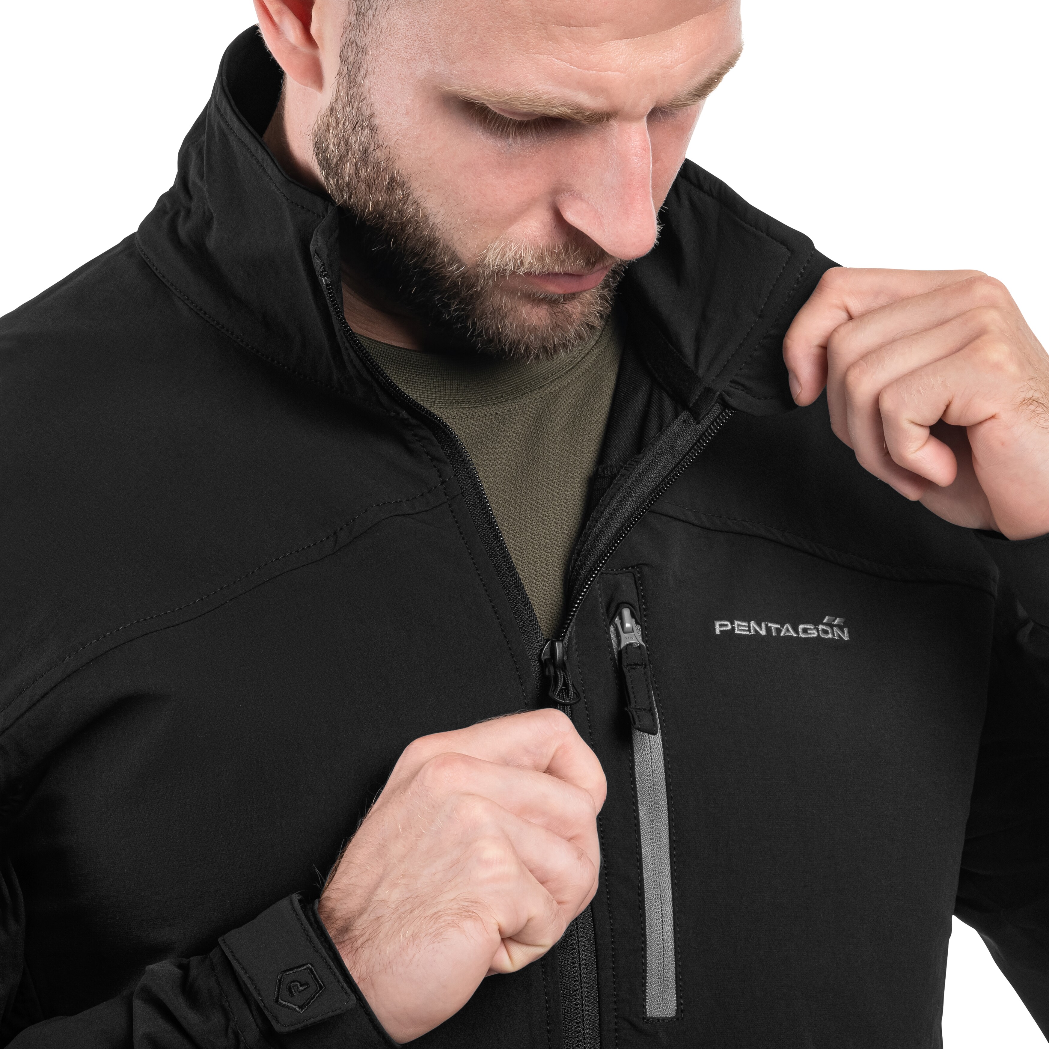 Pentagon - Elite Light Softshell Jacke - Black