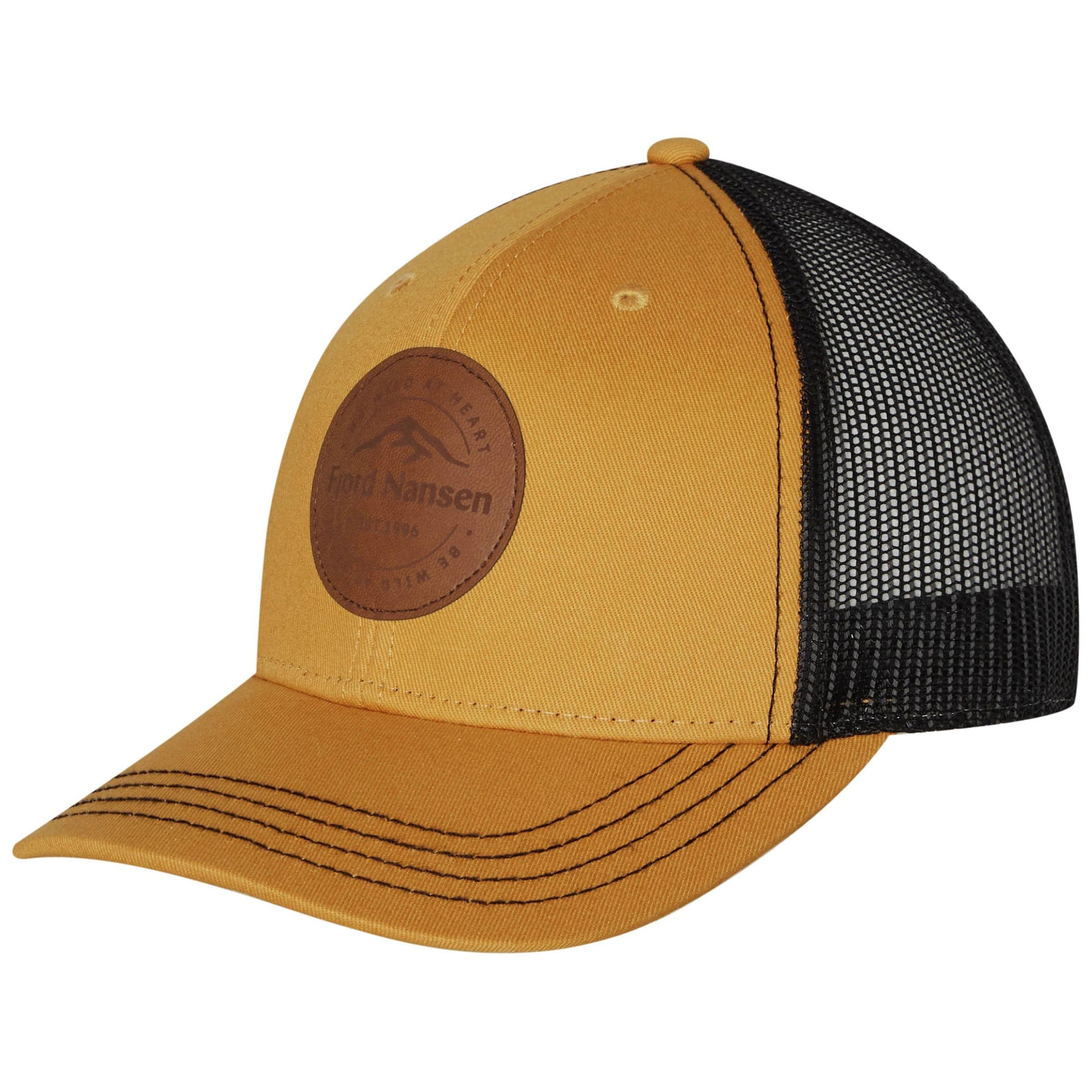 Fjord Nansen - Trucker Cap Legacy Patch - Basecap - Mustard/Black