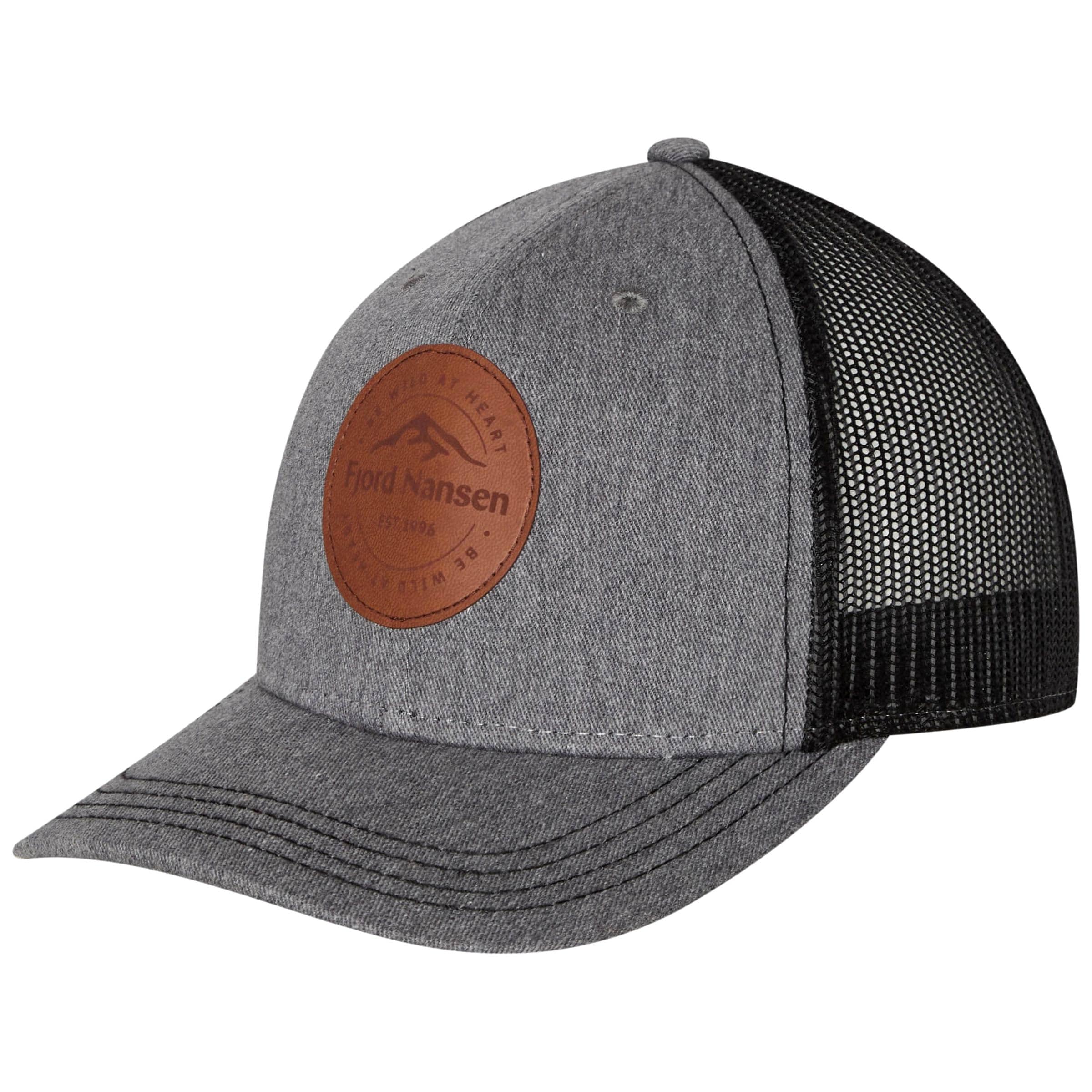 Fjord Nansen - Trucker Cap Legacy Patch - Basecap - Grey/Melange