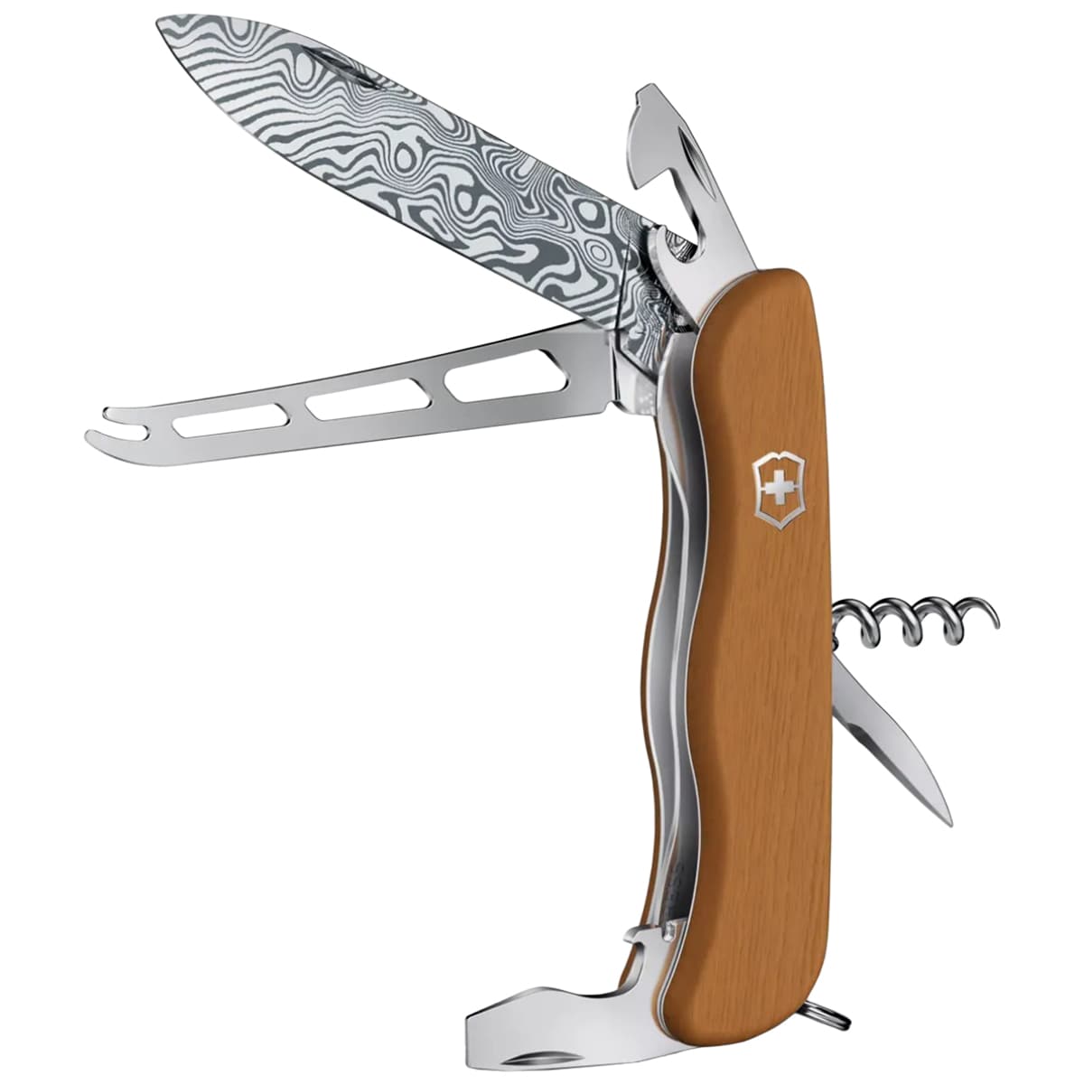 Victorinox - Damast Special Picknicker Limited Edition 2022 - Taschenmesser - Brown