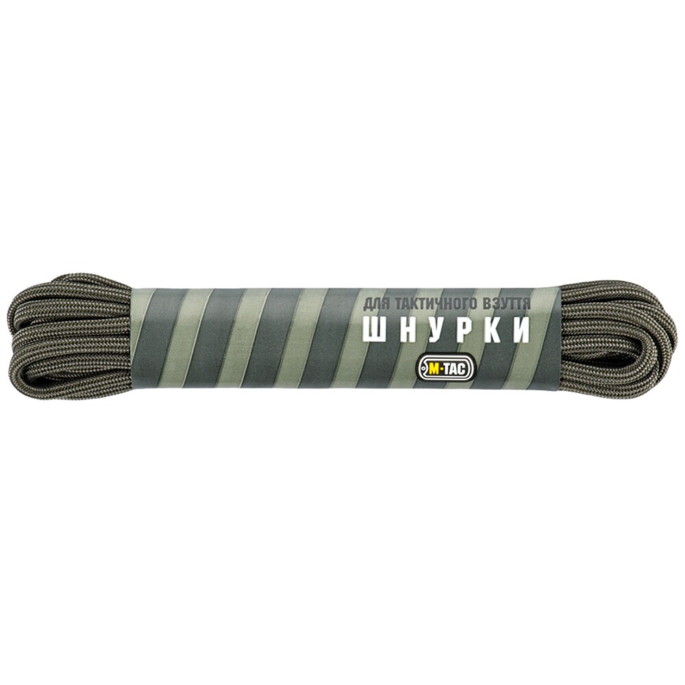 M-Tac -Typ 3  - Schnürsenkel 165 cm - Green Stripes