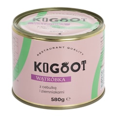 Kogoot - Konservierte Lebensmittel Leber mit Zwiebeln und Kartoffeln 580 g