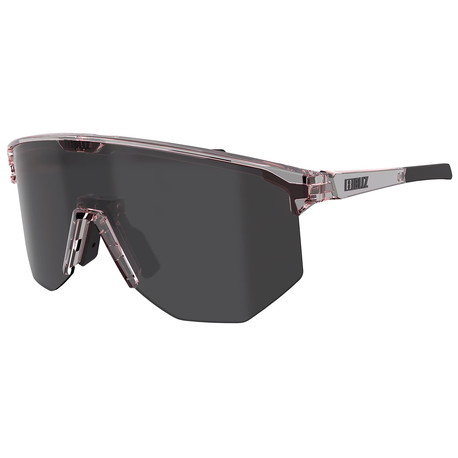 Bliz - Hero Small - Sonnenbrille - Transparent Rose/Smoke