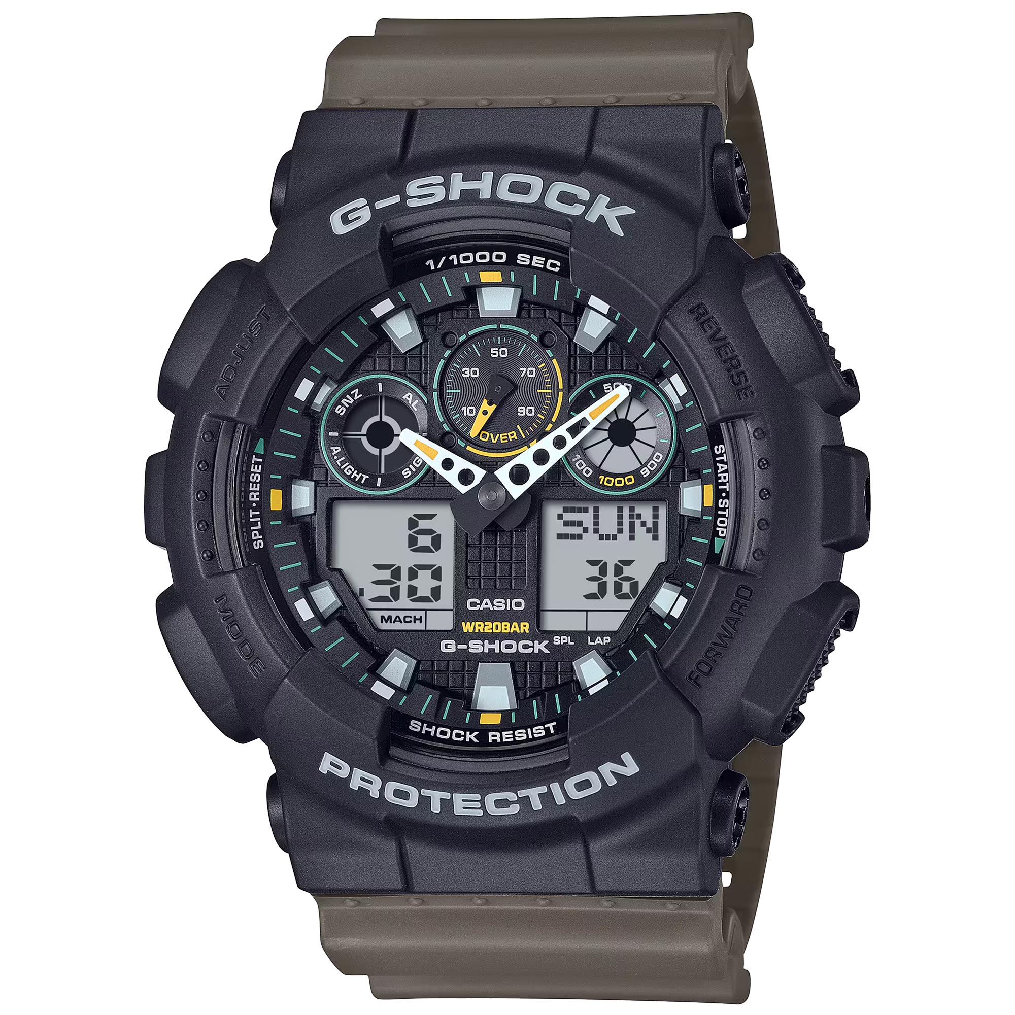 Casio - G-Shock Original GA-100TU-1A3ER Uhr