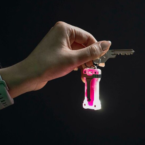 Armytek - Zippy Pink Quartz Schlüsselanhänger Taschenlampe - 160 Lumen