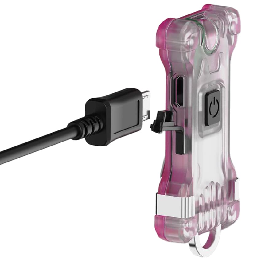 Armytek - Zippy Pink Quartz Schlüsselanhänger Taschenlampe - 160 Lumen