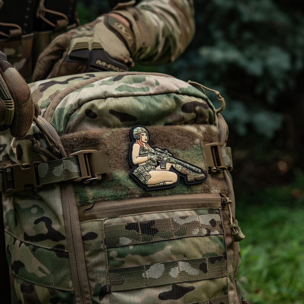 M-Tac -Tactical Girl No.2 Aufnäher - MultiCam