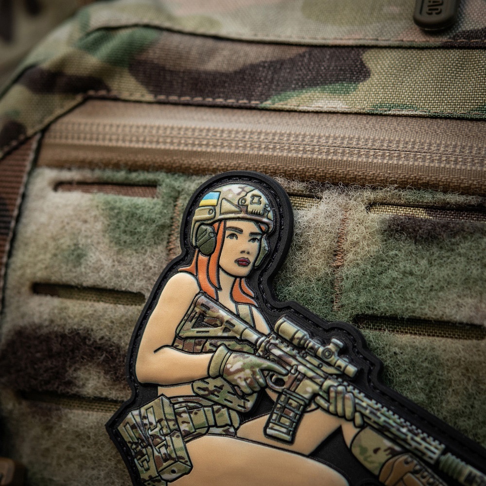 M-Tac -Tactical Girl No.2 Aufnäher - MultiCam