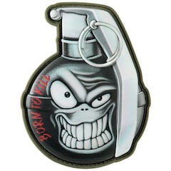 M-Tac - Born To Kill M67 3D PVC Aufnäher - Black