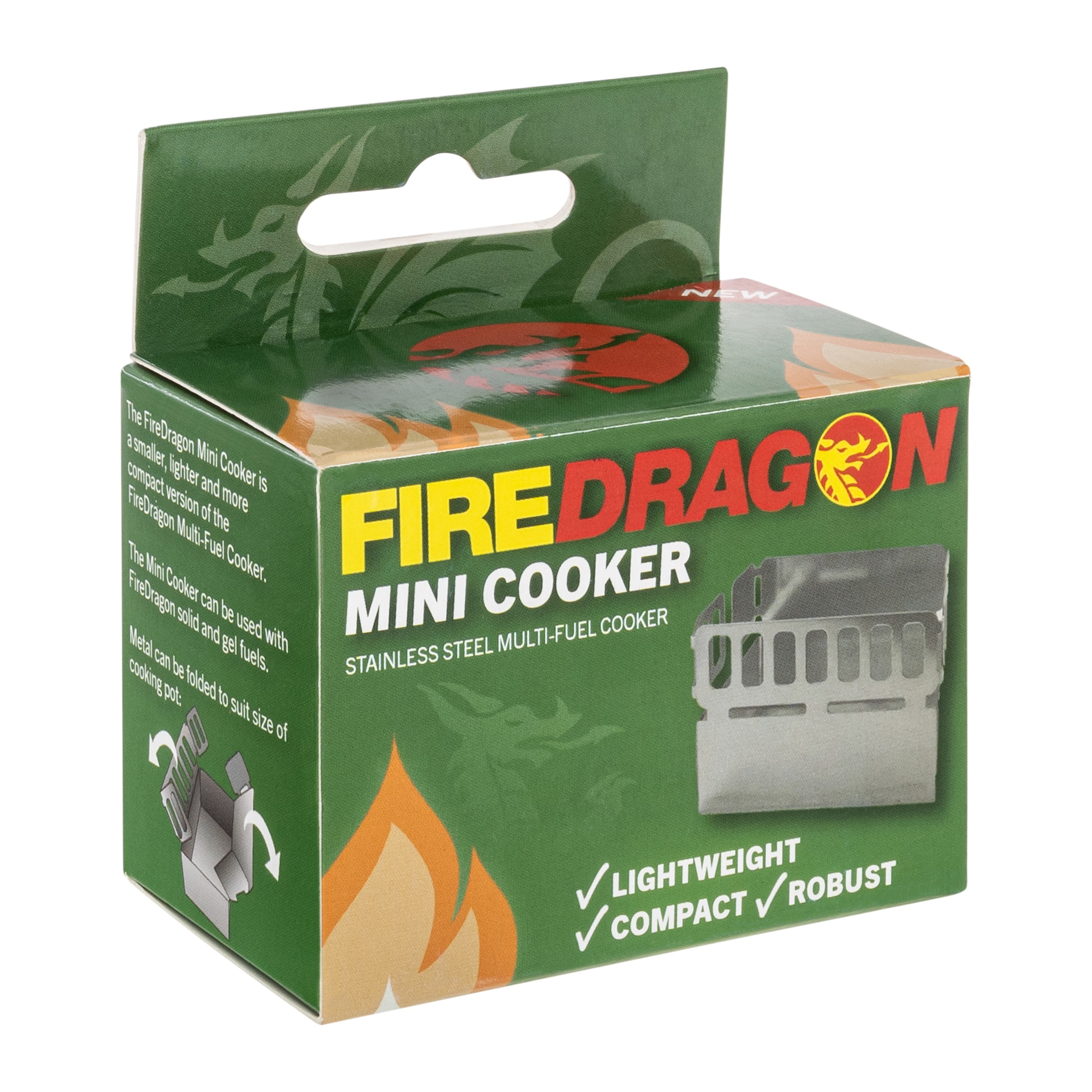 BCB - Fire Dragon Mini Cooker Campingkocher