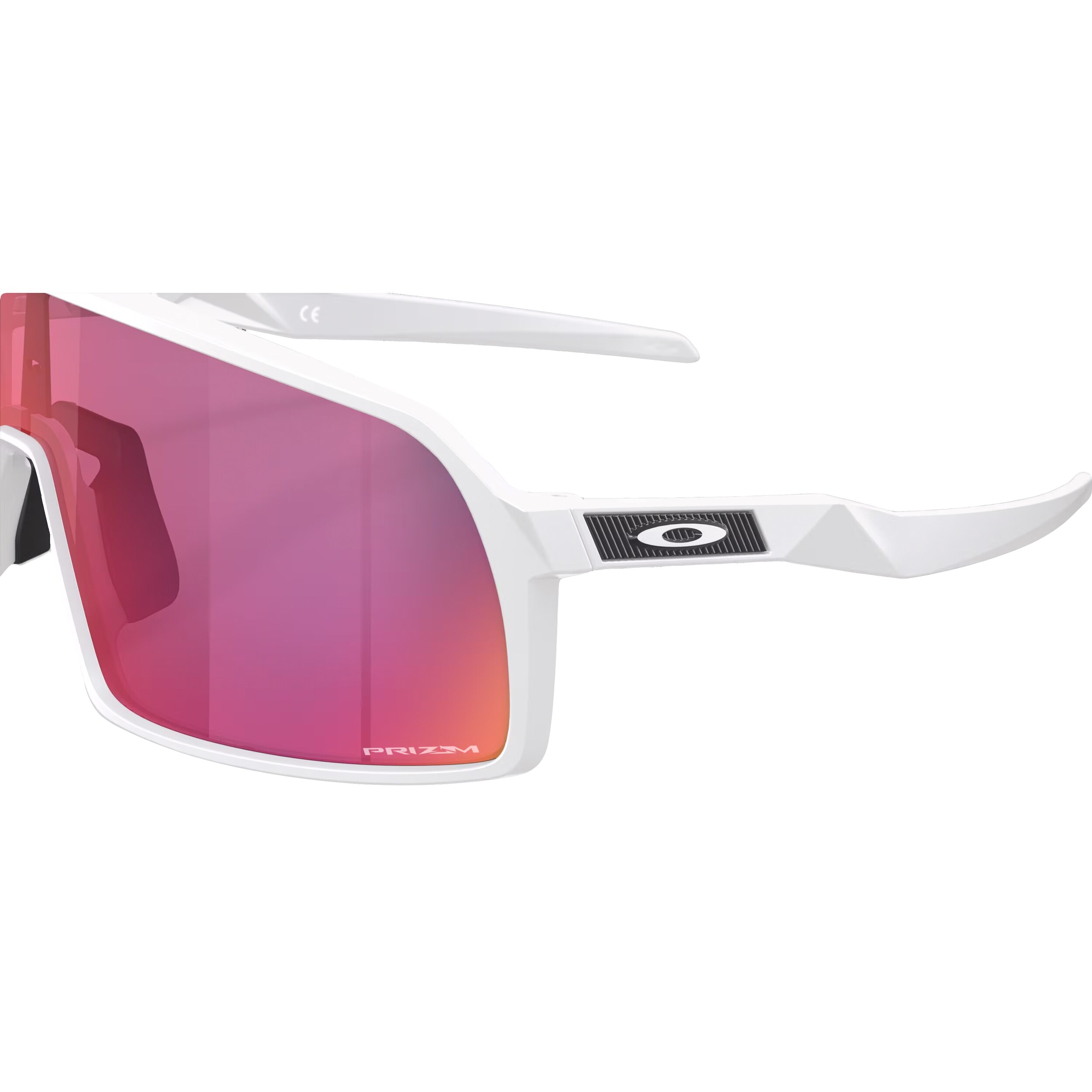 Oakley Sutro S-Sonnenbrille - Matte White/Prizm Road