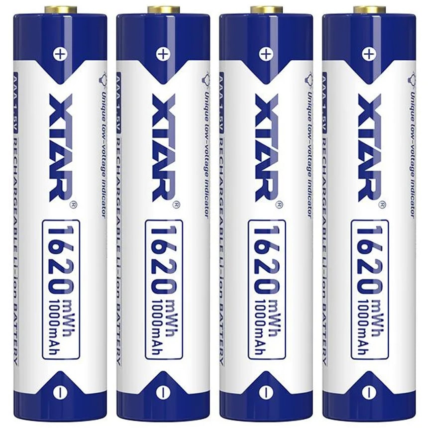 Xtar - Akku R03/AAA 1000 mAh 1,5 V - 4 Stk.