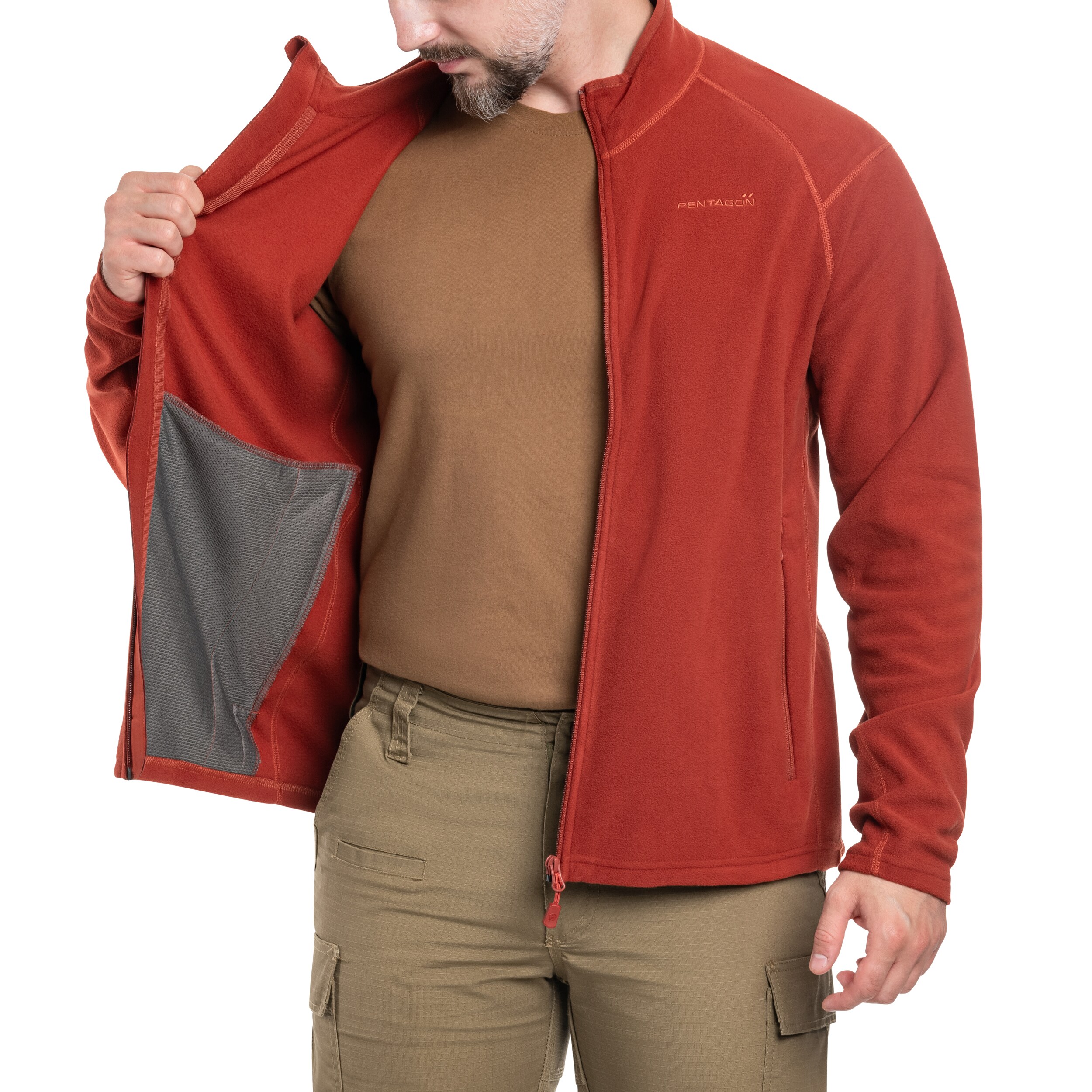 Pentagon - Arkos Fleece - Maroon Red