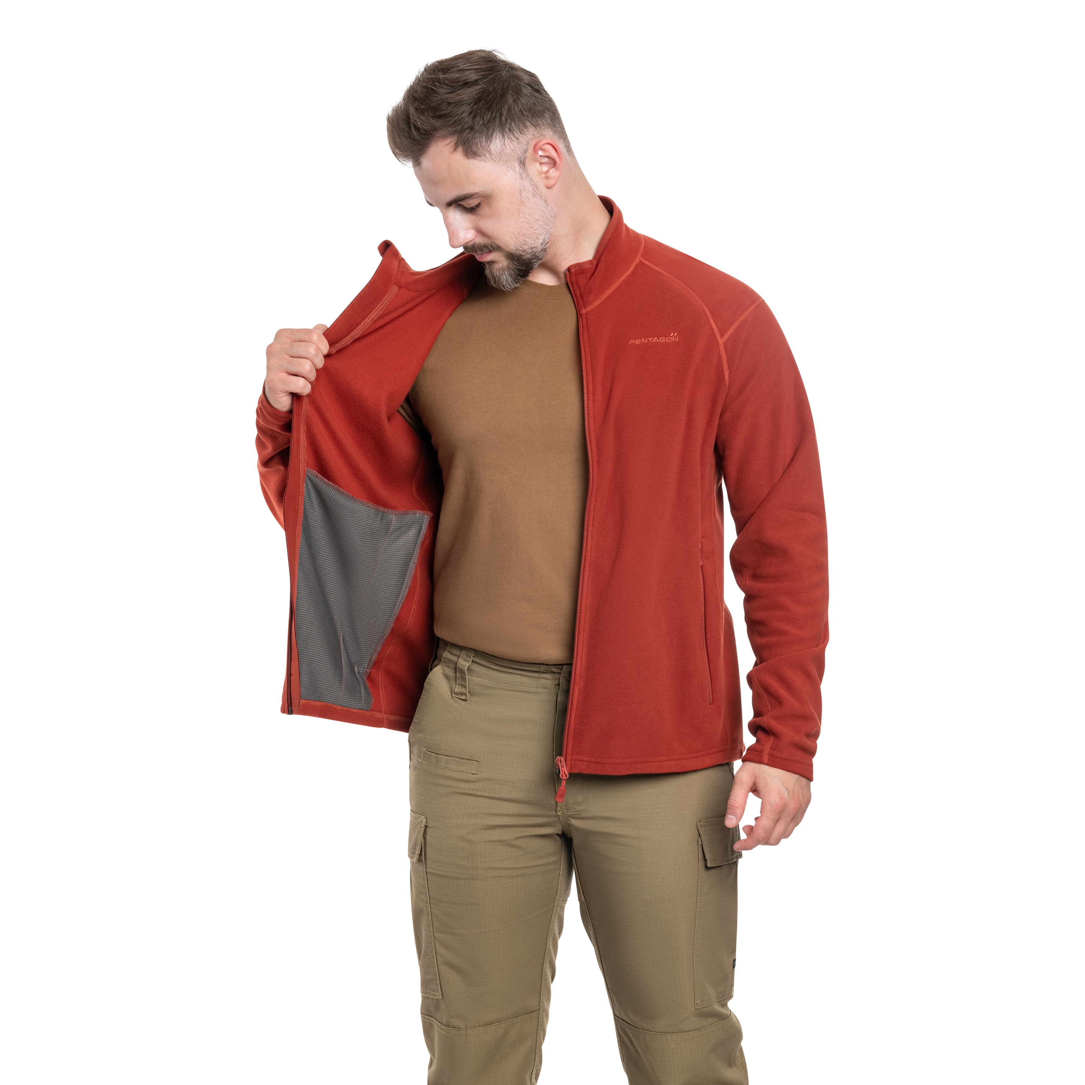 Pentagon - Arkos Fleece - Maroon Red