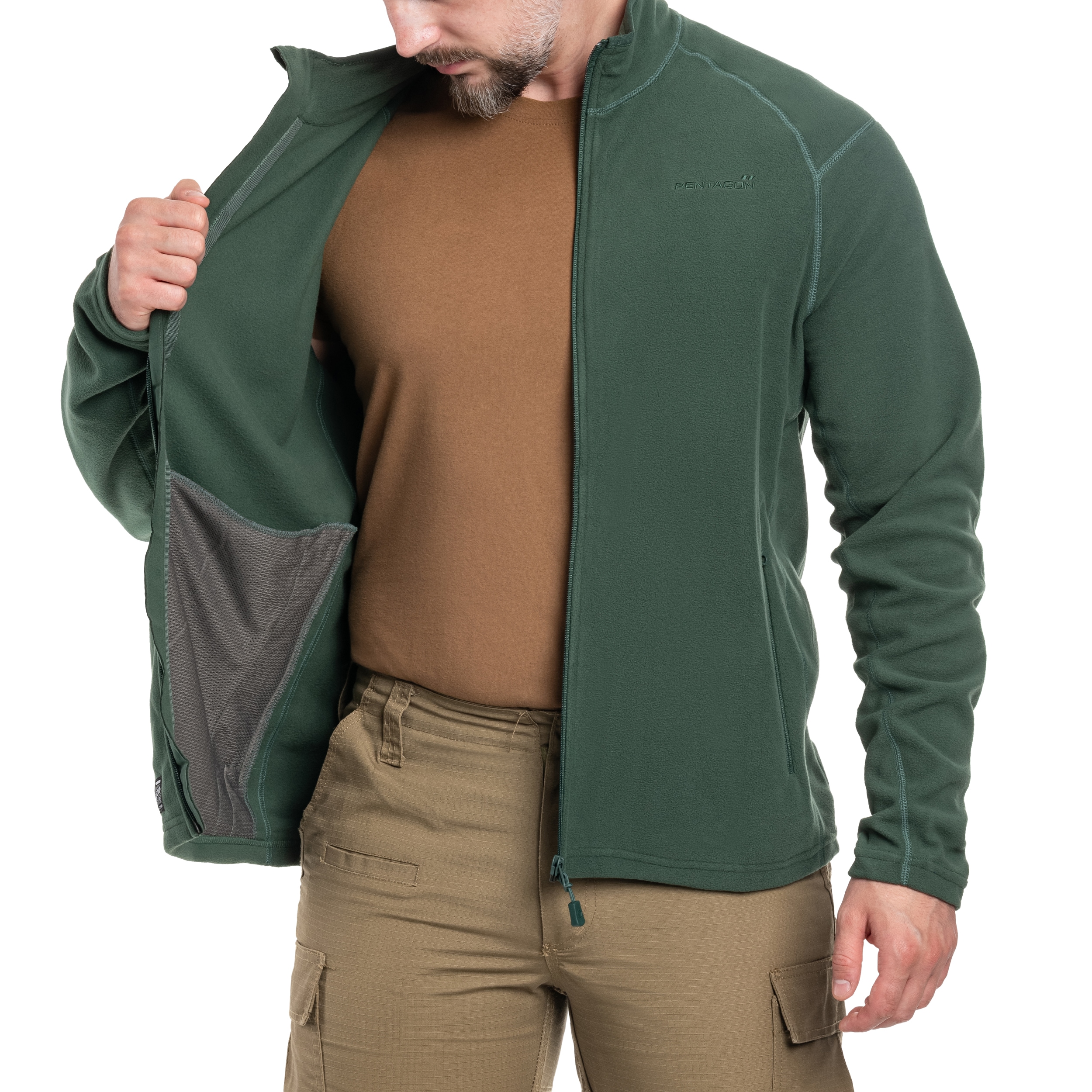 Pentagon - Arkos Fleecejacke - Forest Night Green