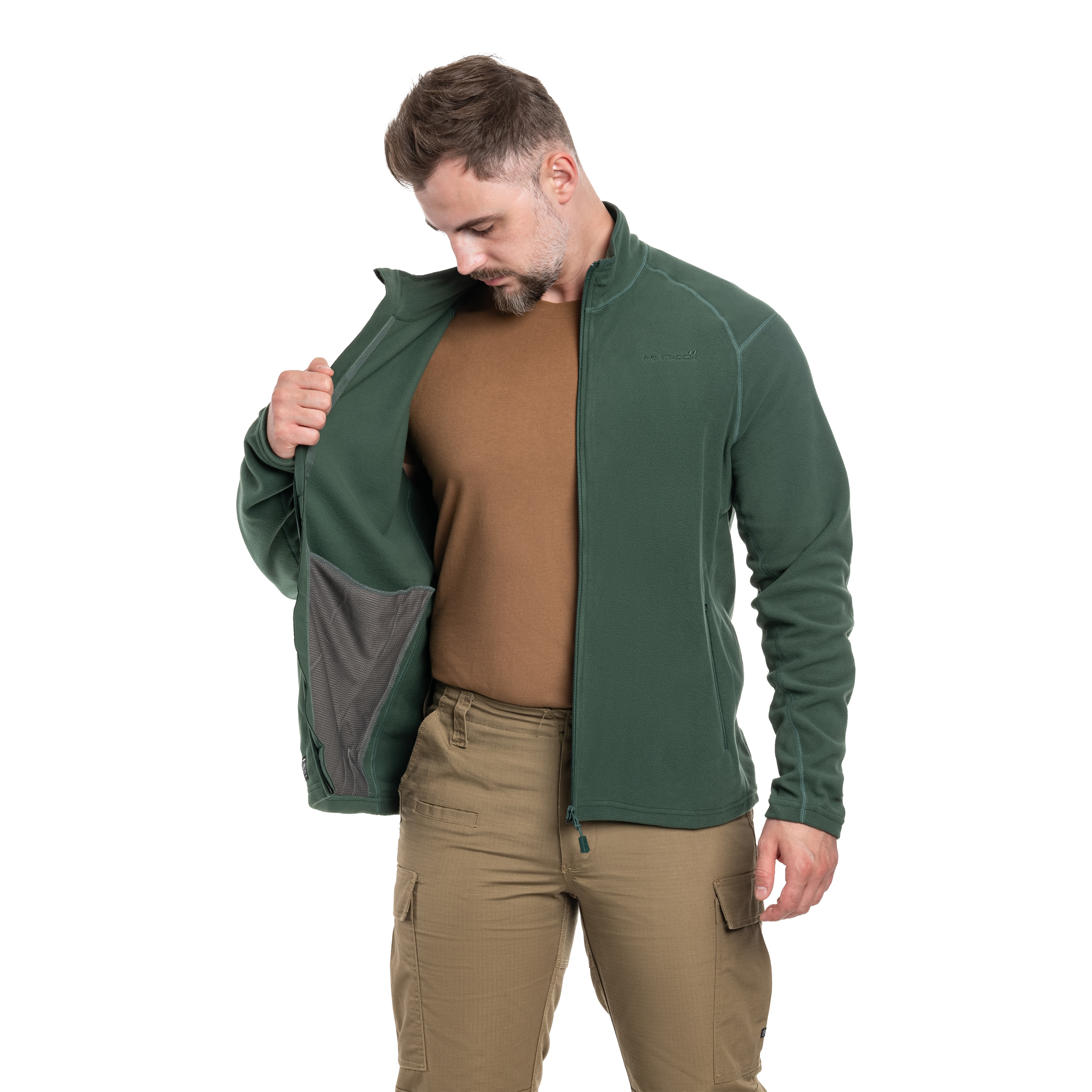 Pentagon - Arkos Fleecejacke - Forest Night Green