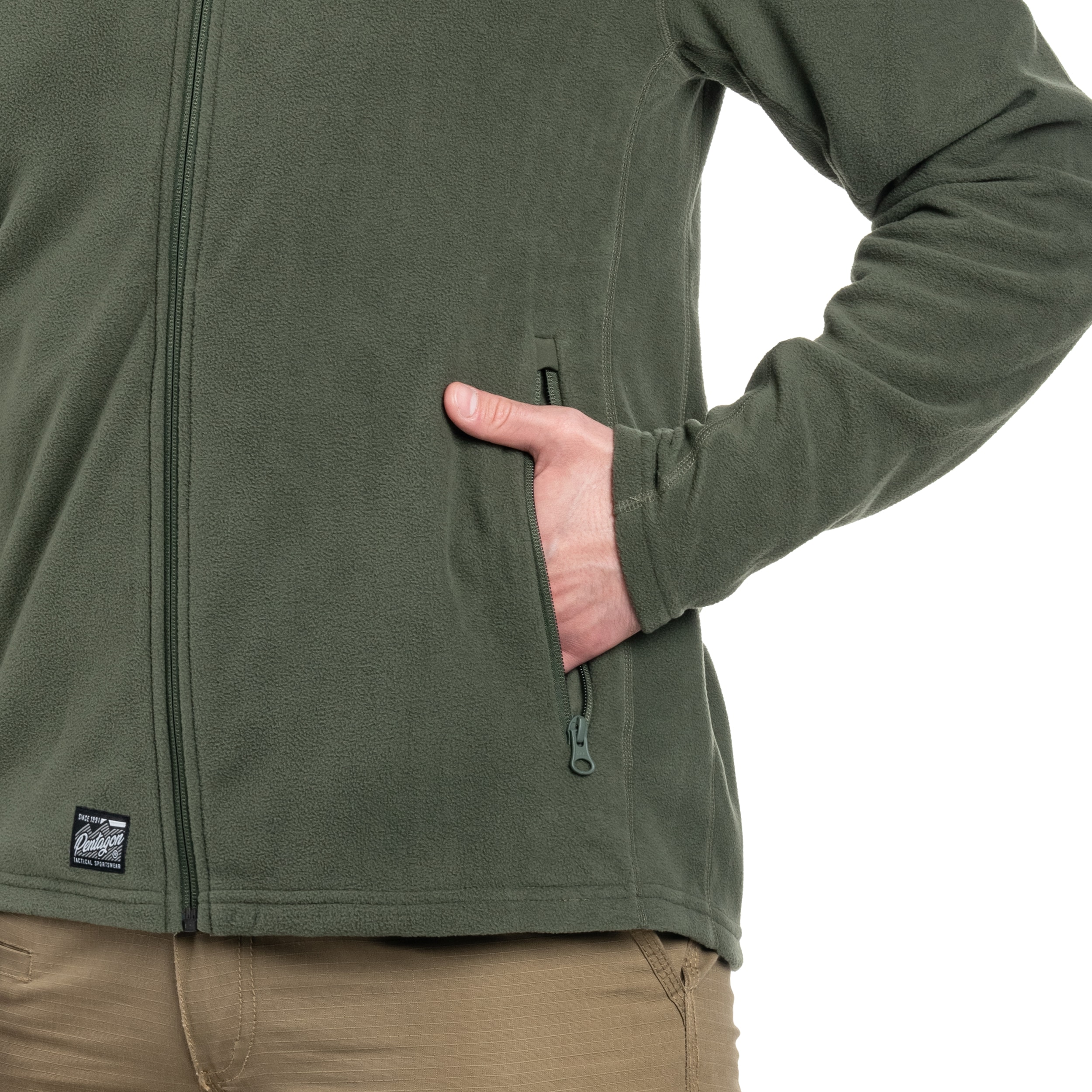 Pentagon - Arkos Fleecejacke - Camo Green