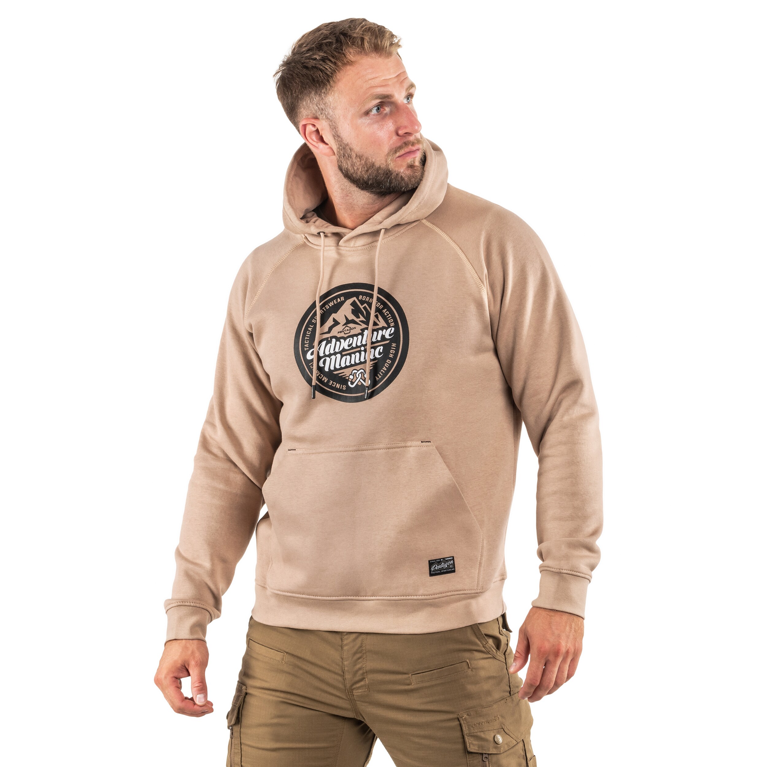 Tan colored sweatshirt sale