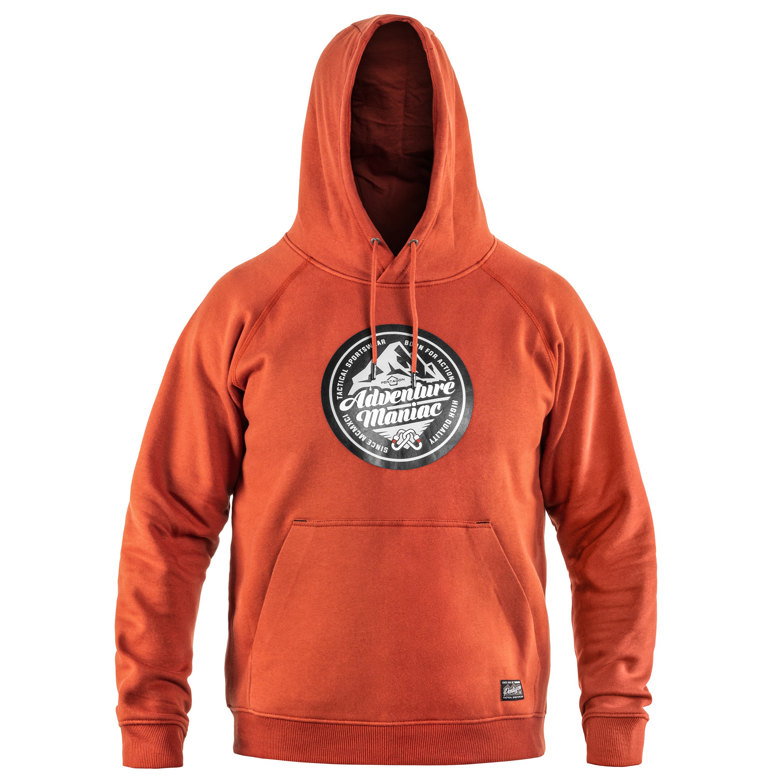 Pentagon - Phaeton Adventure Maniac Sweatshirt - Maroon Red