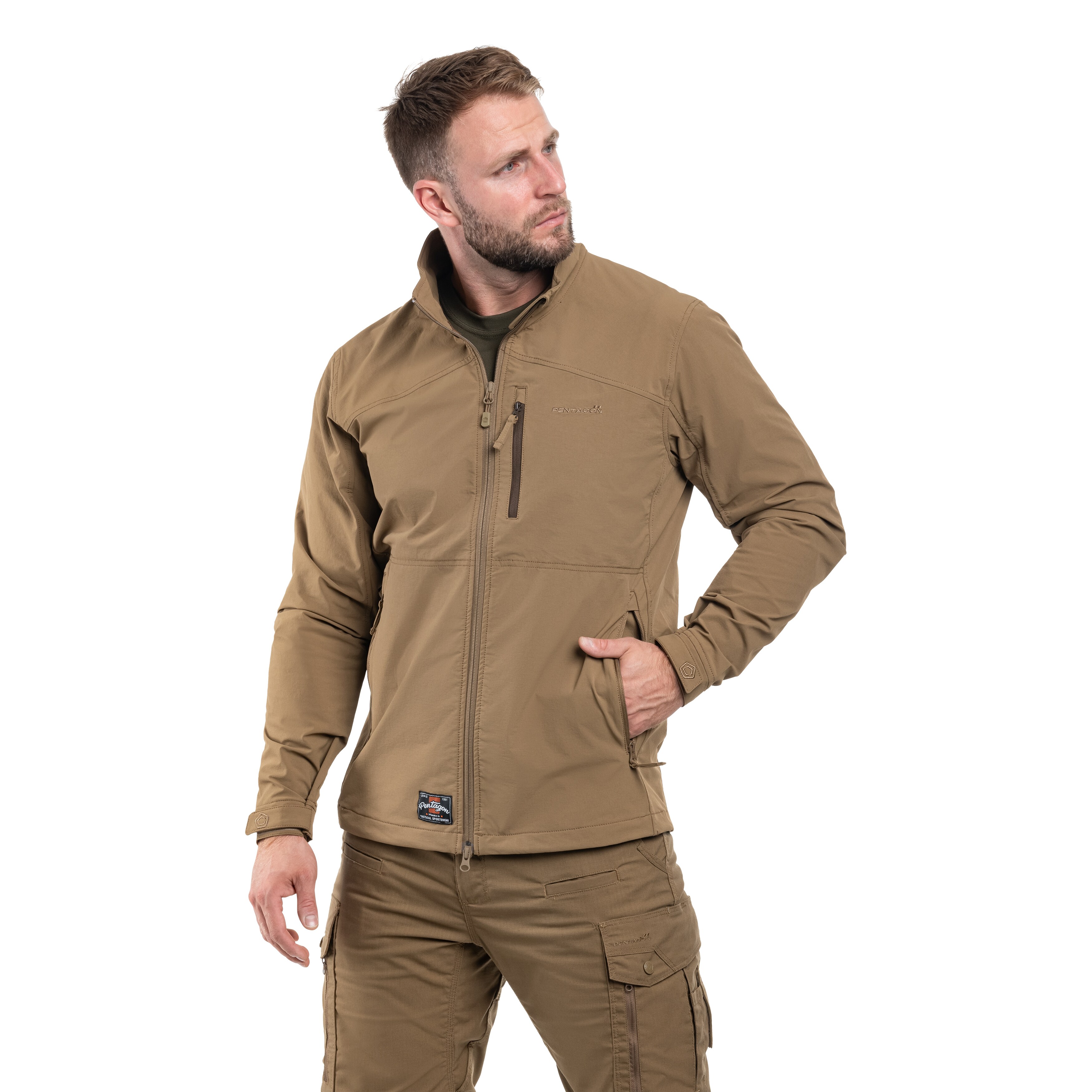 Pentagon - Elite Light Softshell Jacke - Coyote