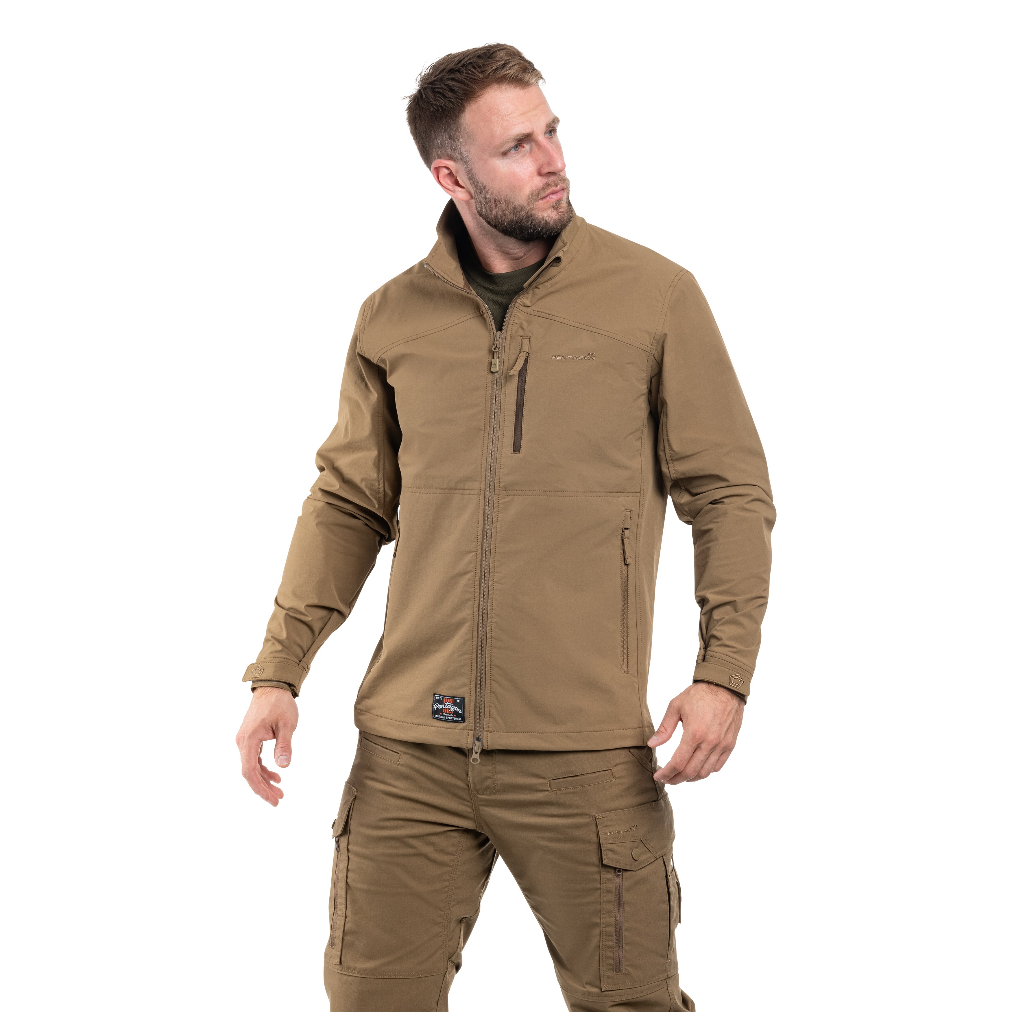 Pentagon - Elite Light Softshell Jacke - Coyote