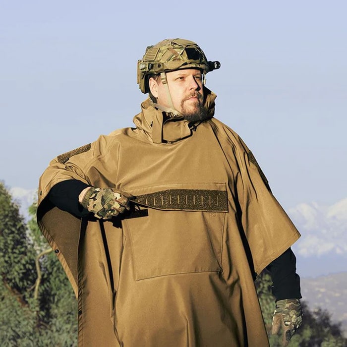 Hazard 4 - Villa 2020 Softshell - Poncho - Coyote