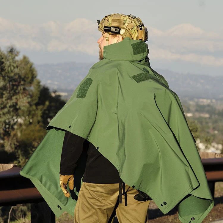 Hazard 4 - Villa 2020 Softshell Poncho - OD Green