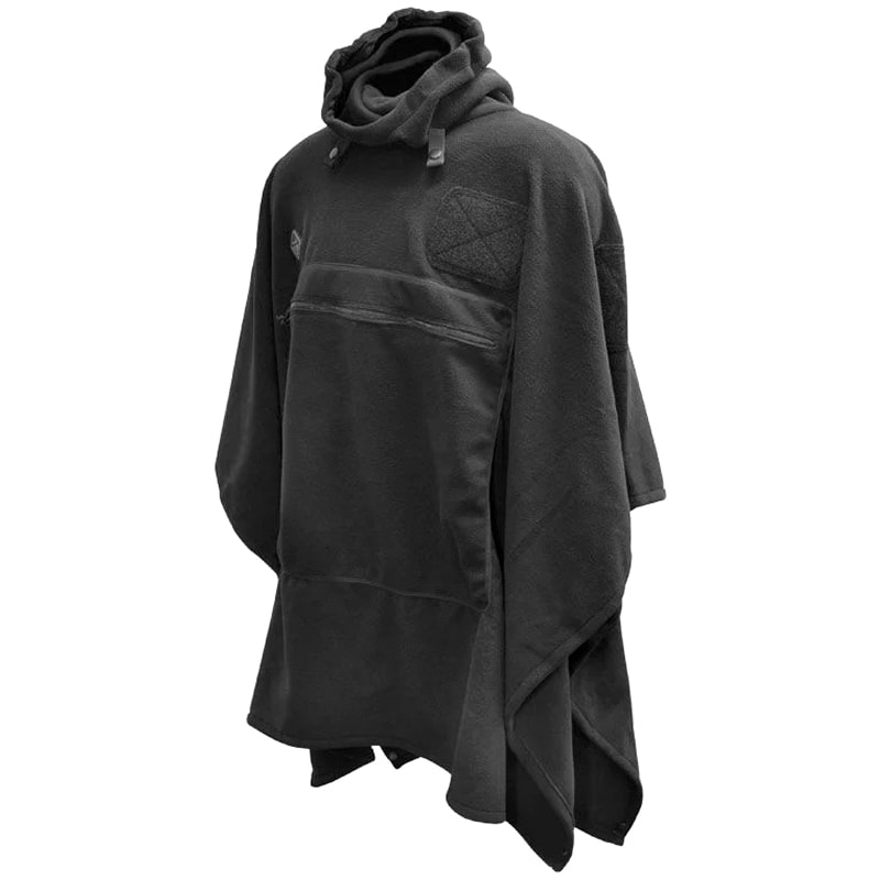 Hazard 4 - Fleece Poncho-Innenfutter - Black