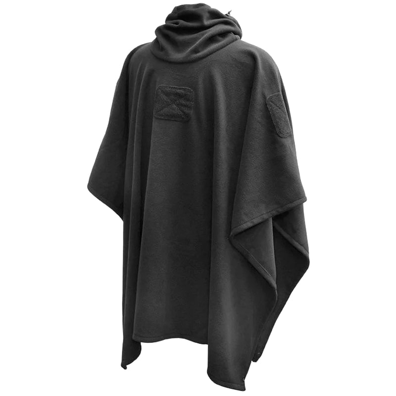 Hazard 4 Fleece Poncho - Black