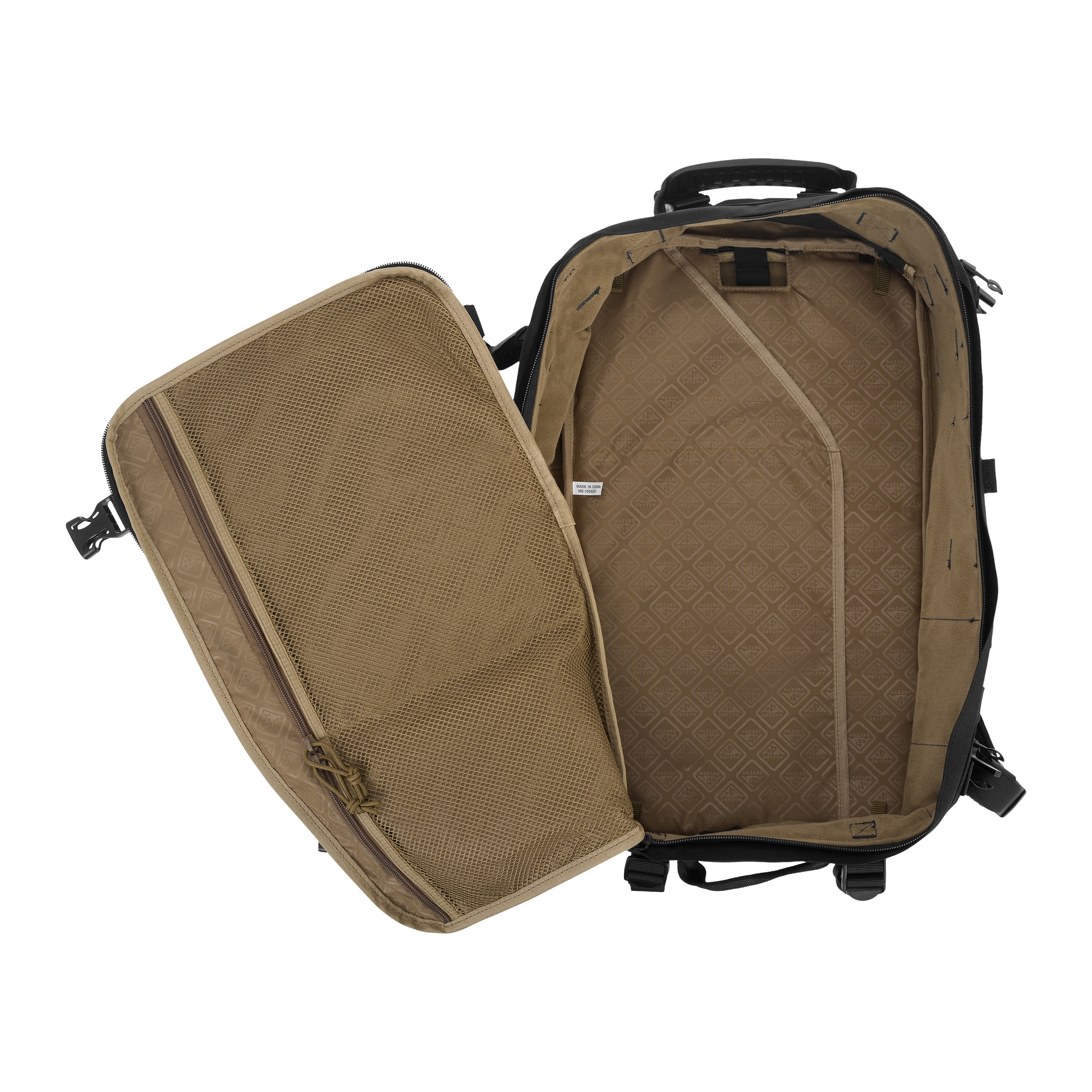 Hazard 4 - Second Front Backpack 18,3 l - Rucksack - Black