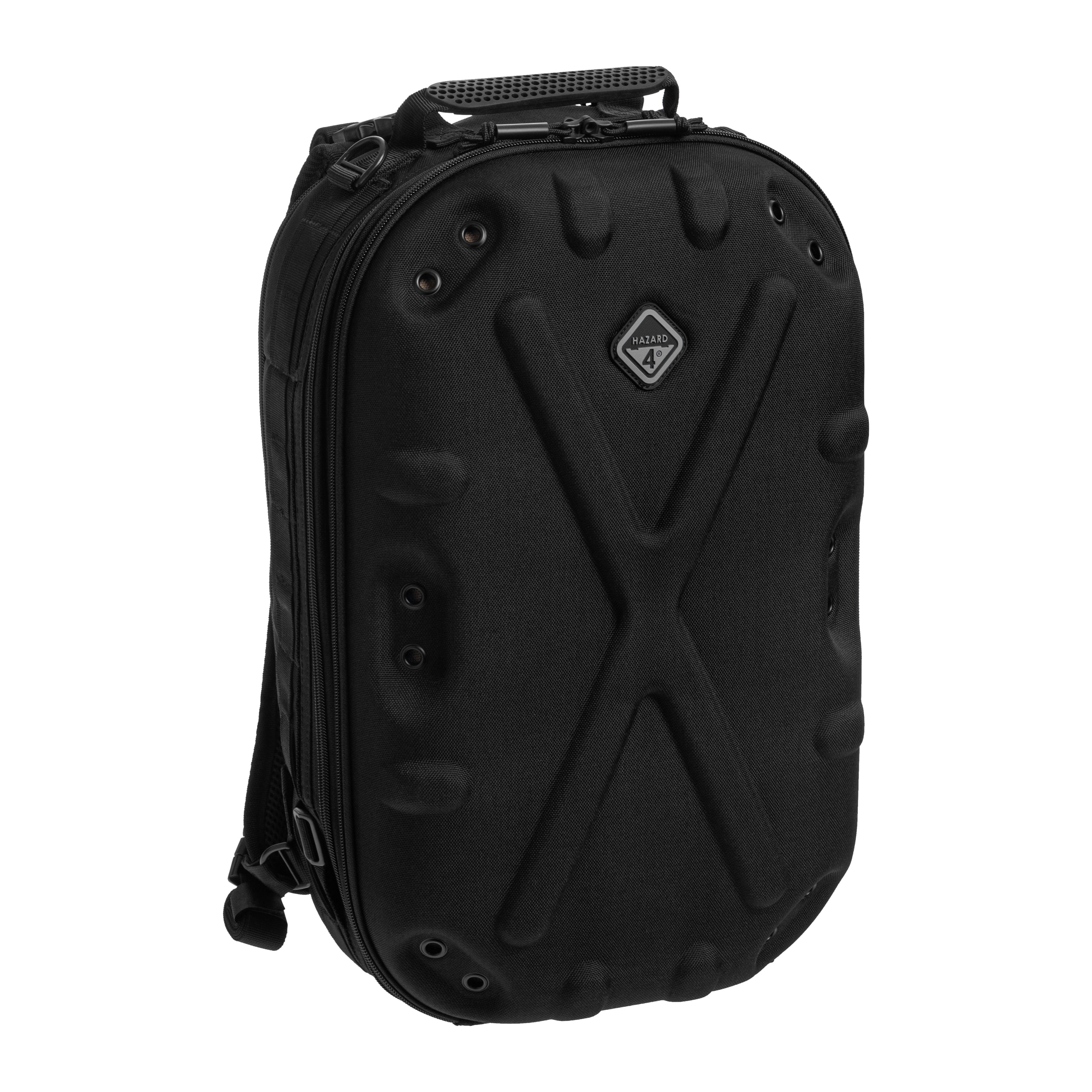 Hazard - 4  Pillbox Hardshell Rucksack 29,5 l - Black