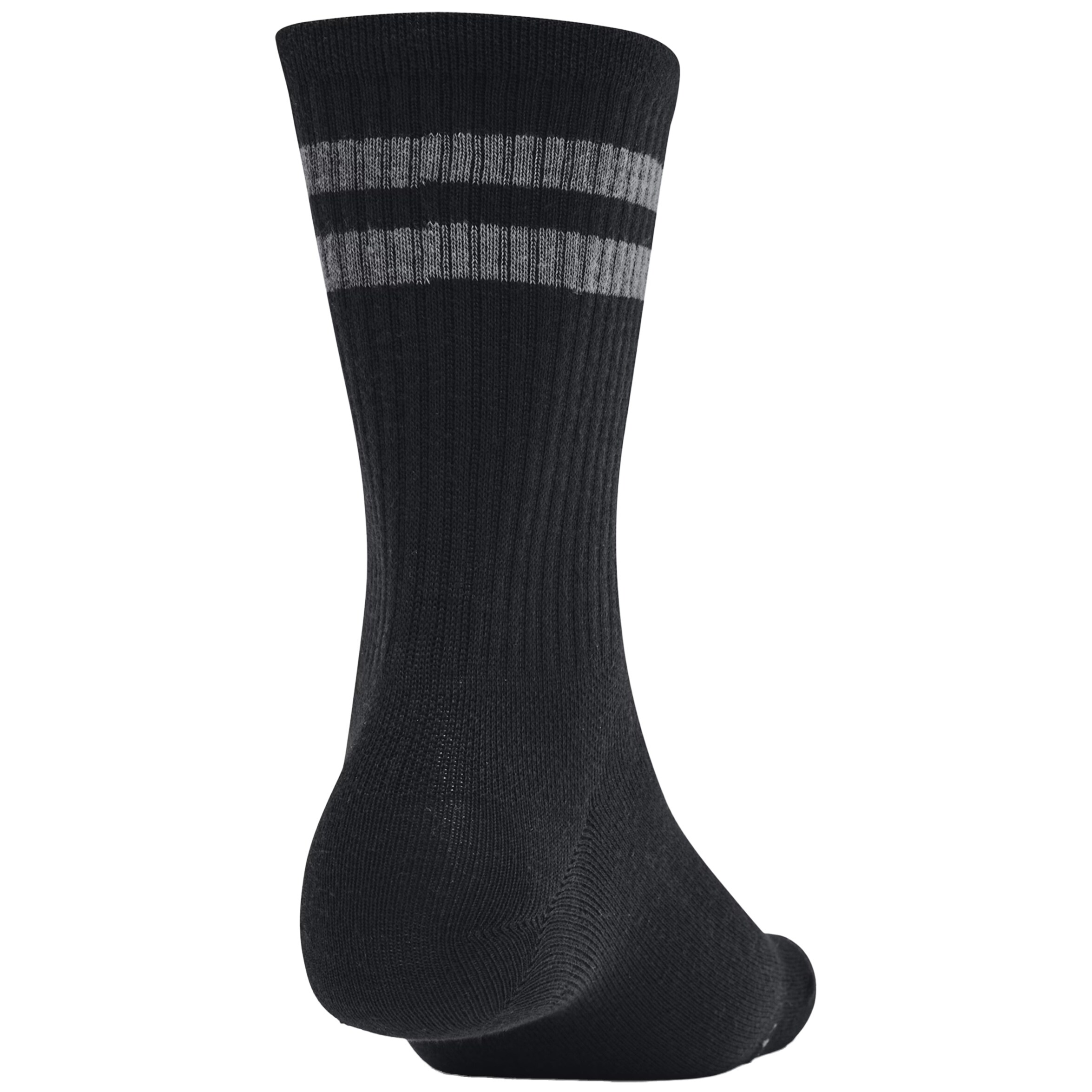 Under Armour - Essential Crew Sportsocken - 6 Paar - Black/Castlerock 