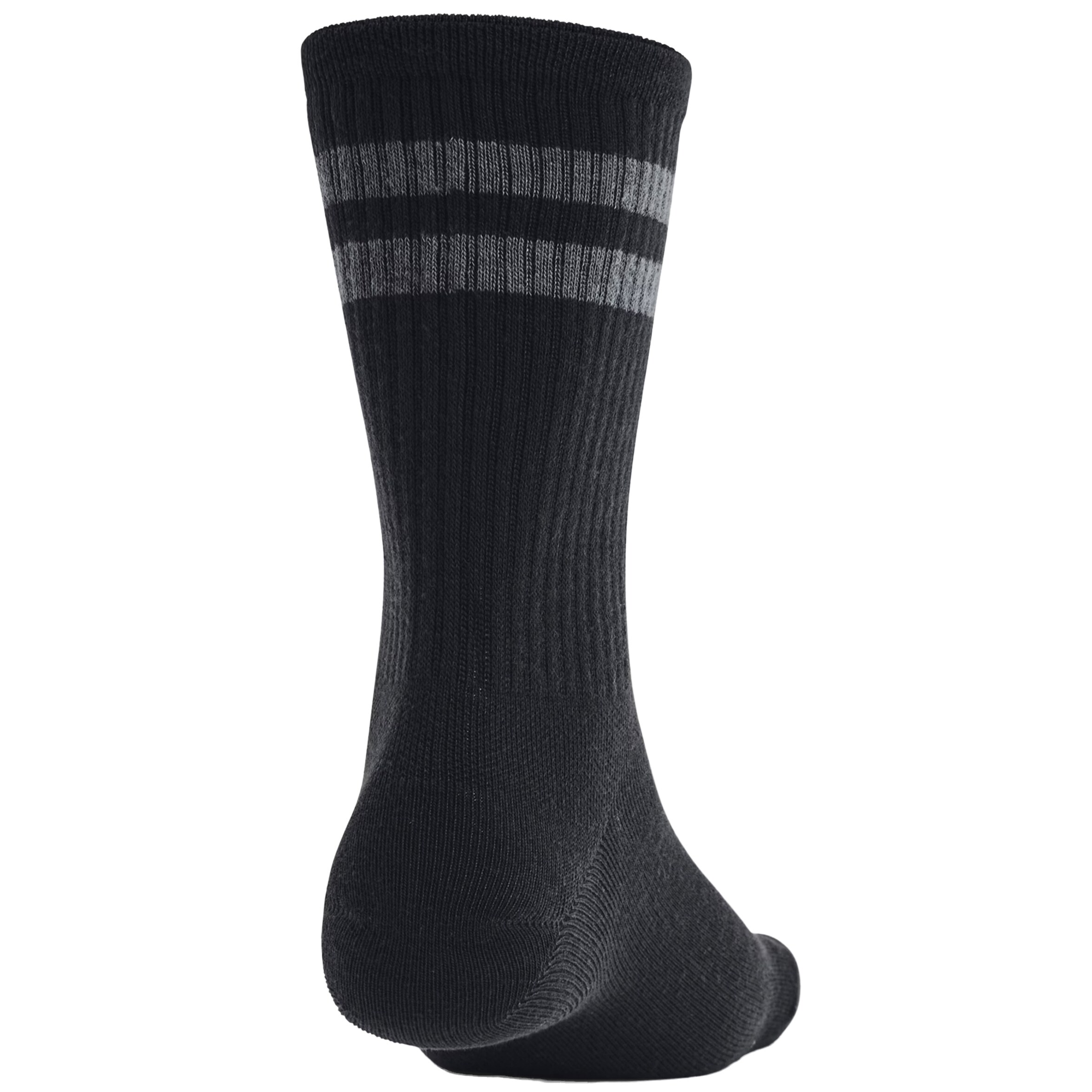 Under Armour - Essential Crew - Sportsocken 6 Paar - Black/White