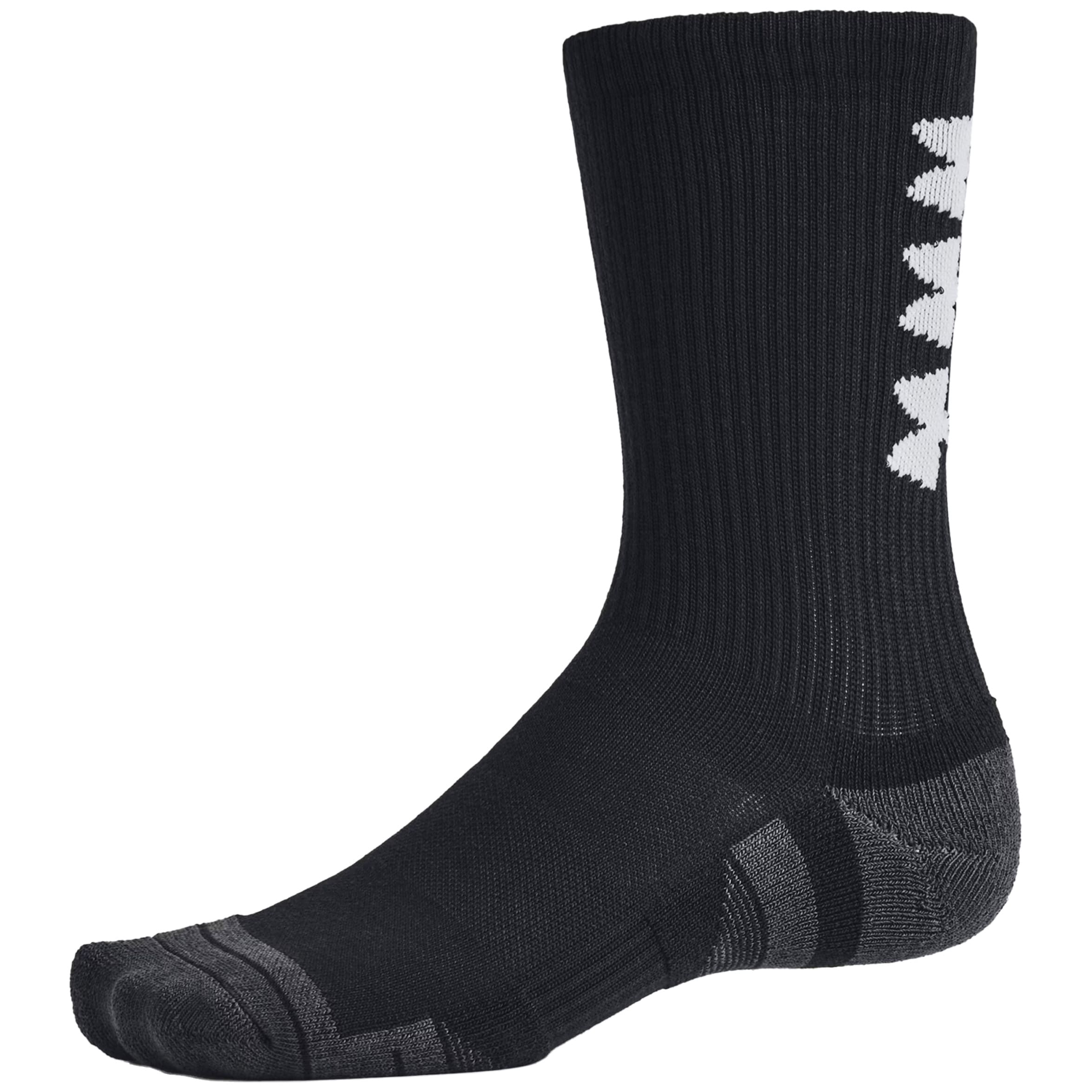 Under Armour - Performance Tech Black/White Socken - 3 Paare